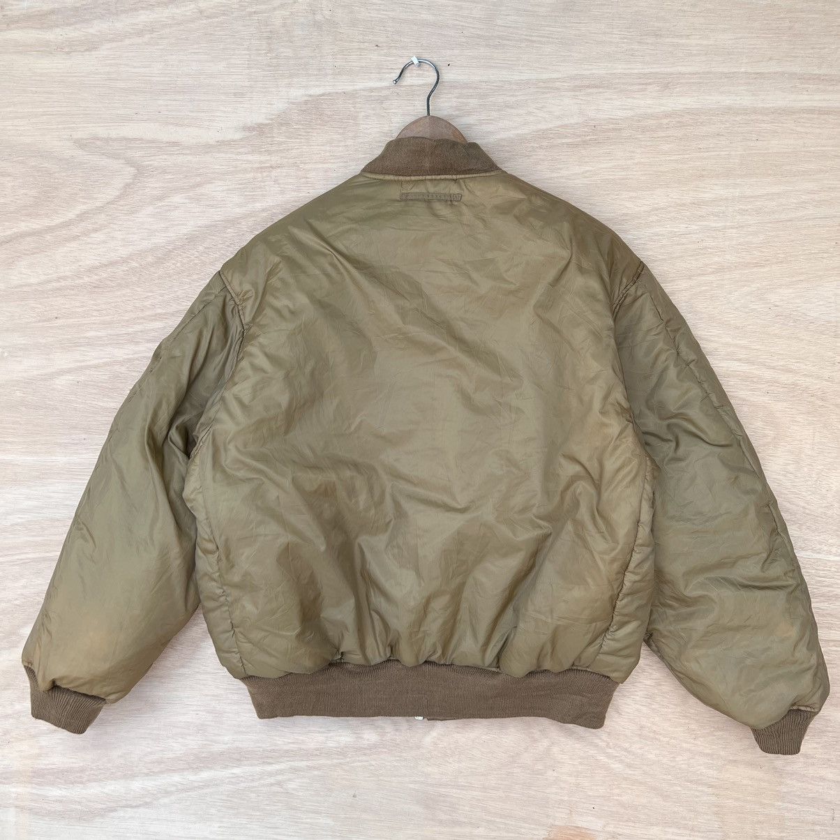 Other MILITARY REVERSIBLE BOMBER JACKET AIR FORCE WITH RARE COLOUR Size US L / EU 52-54 / 3 - 4 Thumbnail