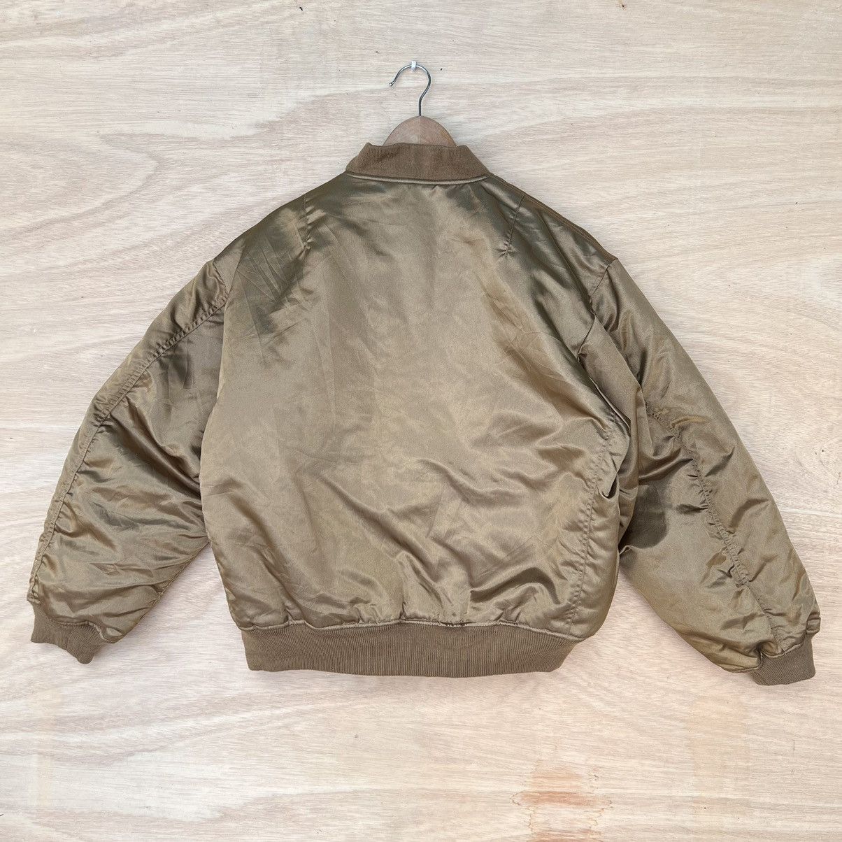 Other MILITARY REVERSIBLE BOMBER JACKET AIR FORCE WITH RARE COLOUR Size US L / EU 52-54 / 3 - 2 Thumbnail