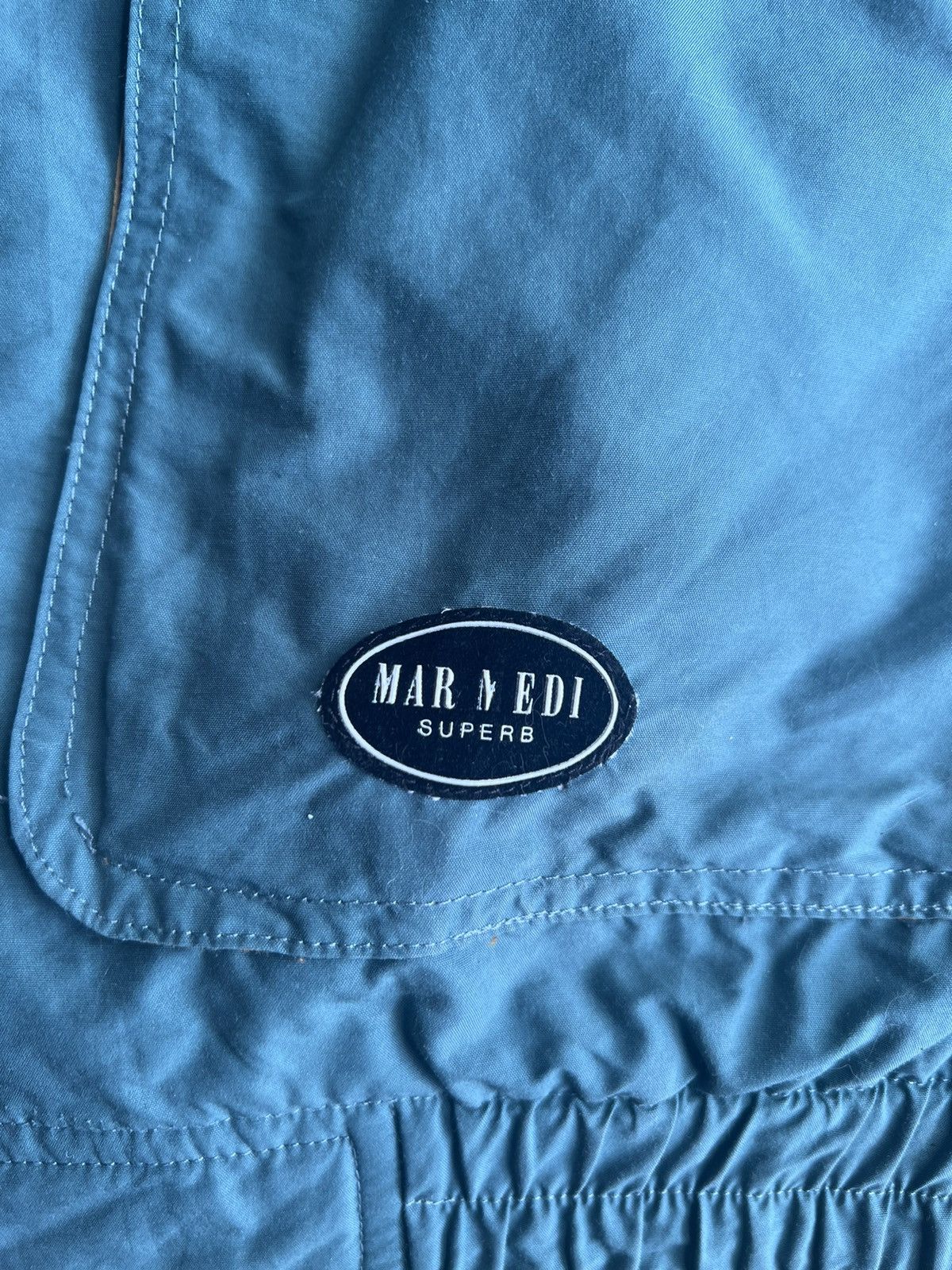Japanese Brand × Vintage RARE !! VINTAGE BOMBER JACKET MAR MEDI RARE DESIGN Size US L / EU 52-54 / 3 - 4 Thumbnail