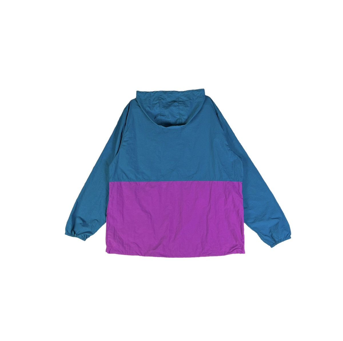 Japanese Brand WINDBREAKER HALF ZIP ANORAK COLOURS BLOCK Size US L / EU 52-54 / 3 - 3 Thumbnail