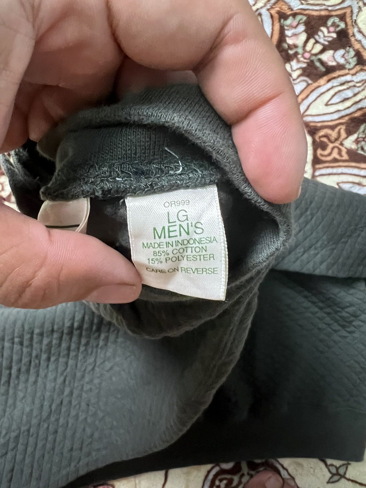 L.L. Bean × Vintage Vintage Sweatshirt L.L. Bean Half Button Quilted Size US L / EU 52-54 / 3 - 5 Thumbnail