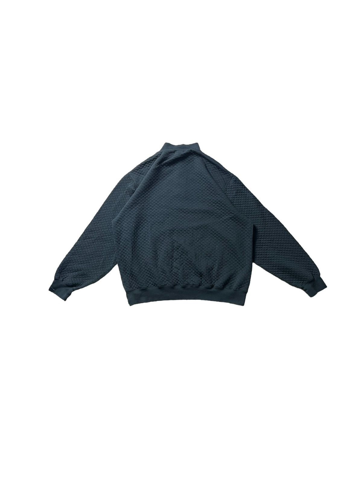 L.L. Bean × Vintage Vintage Sweatshirt L.L. Bean Half Button Quilted Size US L / EU 52-54 / 3 - 2 Thumbnail