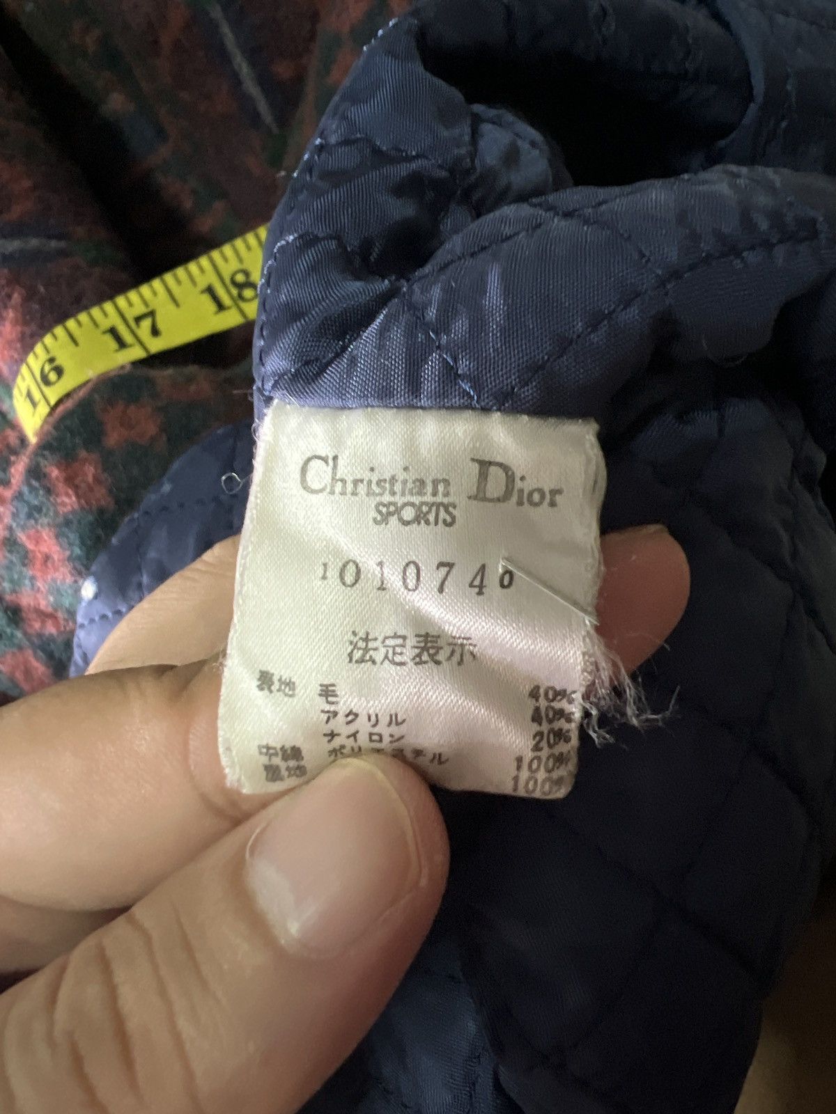 Christian Dior Monsieur × Vintage VINTAGE CHRISTIAN DIOR SPORTS JACKET BUTTON UP Size US S / EU 44-46 / 1 - 9 Thumbnail