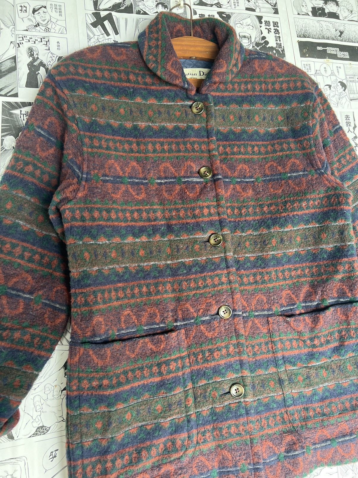 Christian Dior Monsieur × Vintage VINTAGE CHRISTIAN DIOR SPORTS JACKET BUTTON UP Size US S / EU 44-46 / 1 - 4 Thumbnail