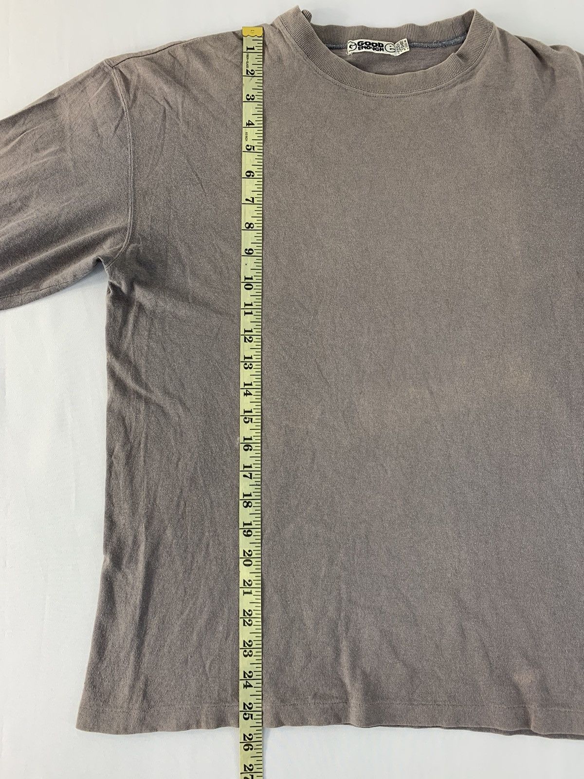 GOODENOUGH Rare Vintage 90s GE Good Enough G Logo Tee Size US M / EU 48-50 / 2 - 10 Thumbnail