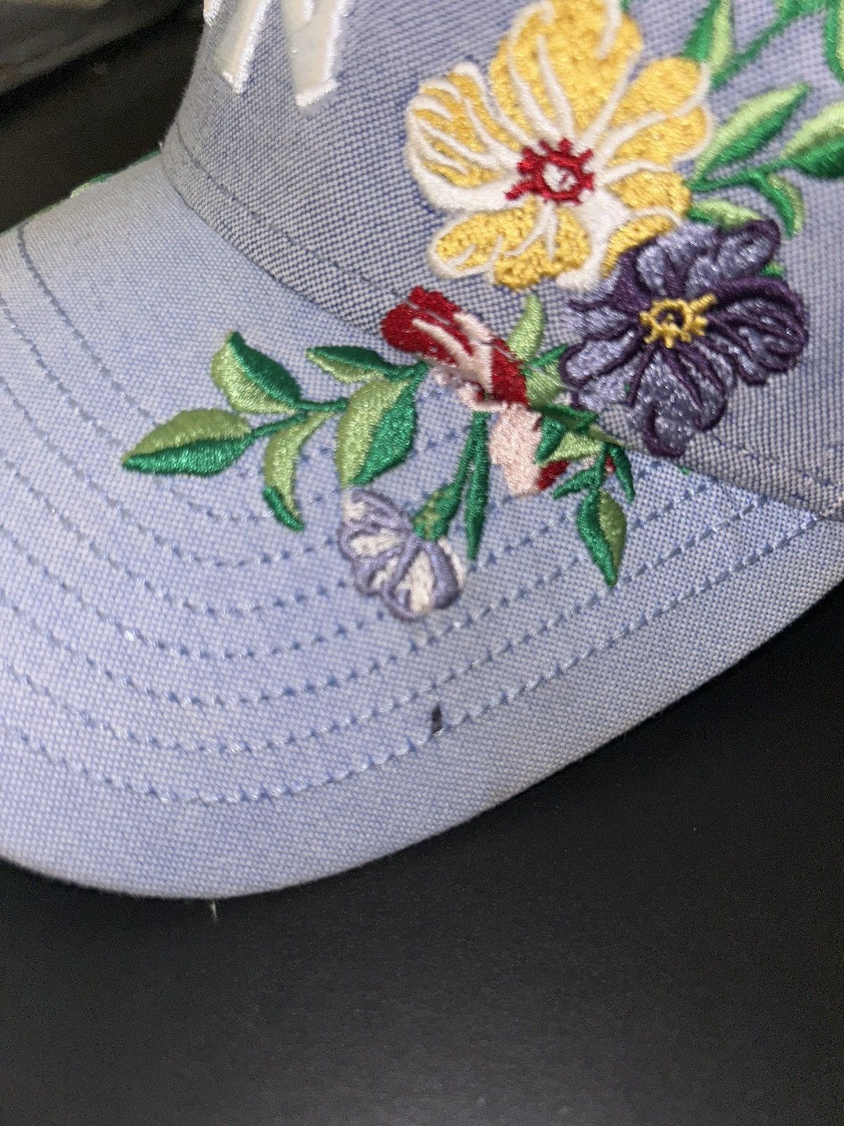 Kith × New Era Kith New Era Yankees Floral Oxford Pinch Crown Size ONE SIZE - 2 Thumbnail