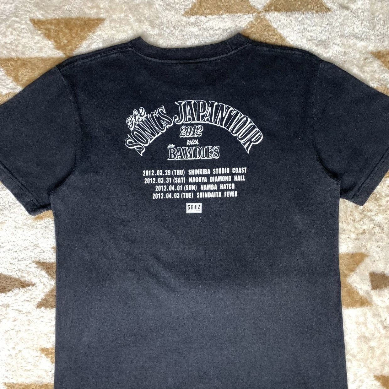 Band Tees × Vintage 💥Distressed💥The Sonics X Bawdies Japan Tour Shirt Size US S / EU 44-46 / 1 - 5 Thumbnail