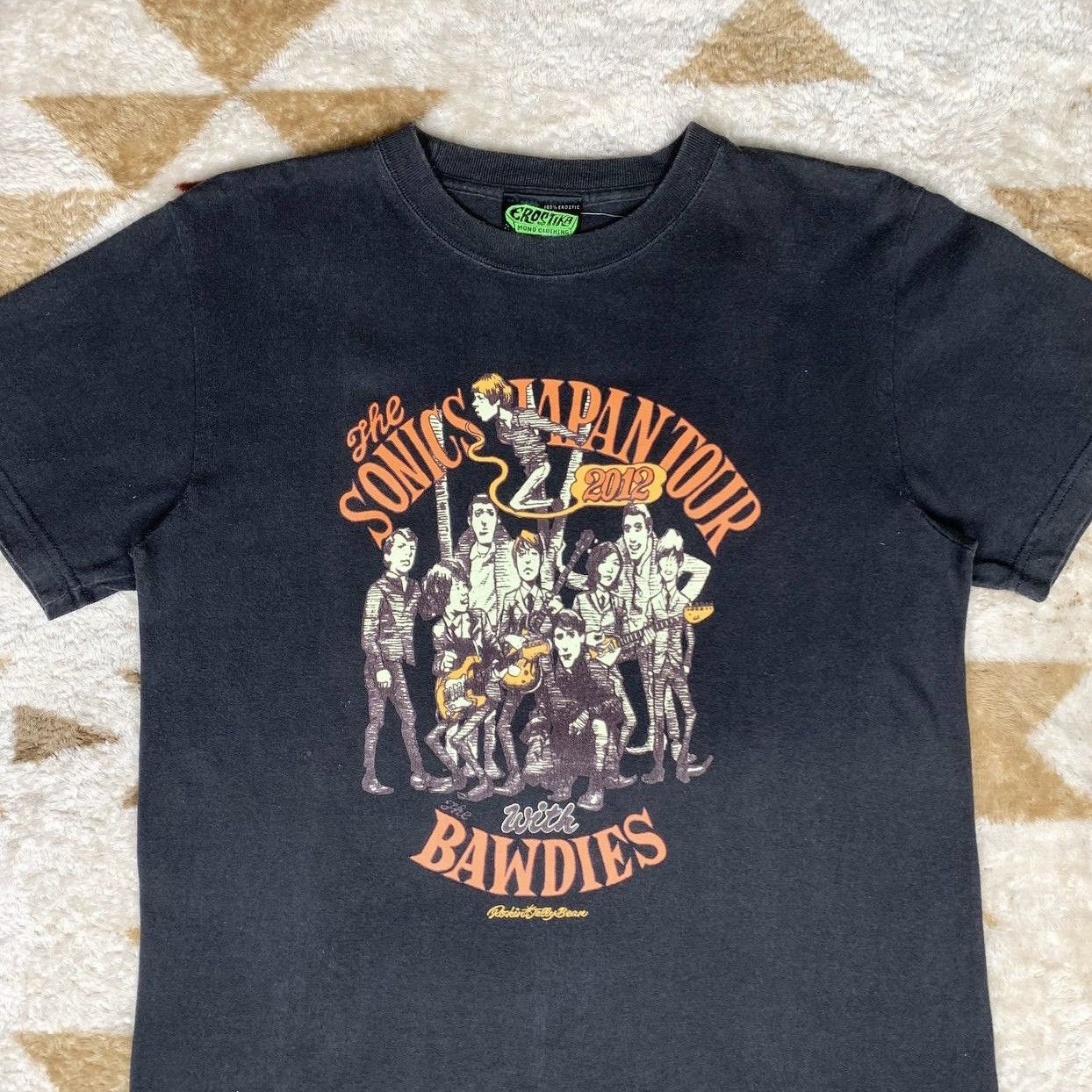 Band Tees × Vintage 💥Distressed💥The Sonics X Bawdies Japan Tour Shirt Size US S / EU 44-46 / 1 - 4 Thumbnail