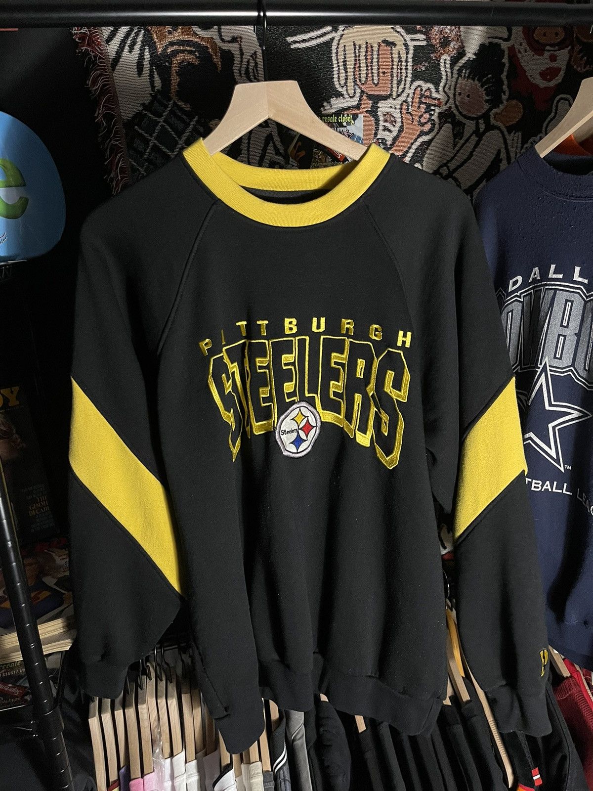 Pro Player Ã Streetwear Ã Vintage Vintage Pittsburgh Steelers Sweater | Grailed