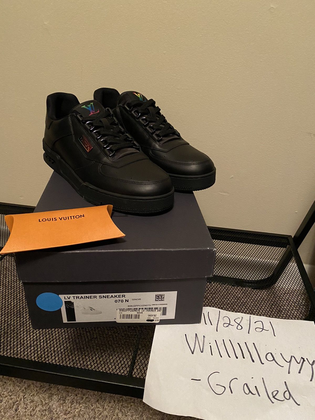 Louis Vuitton Louis Vuitton LV Trainer Sneaker Plain Rainbow Virgil Grail Size US 9 / EU 42 - 5 Thumbnail