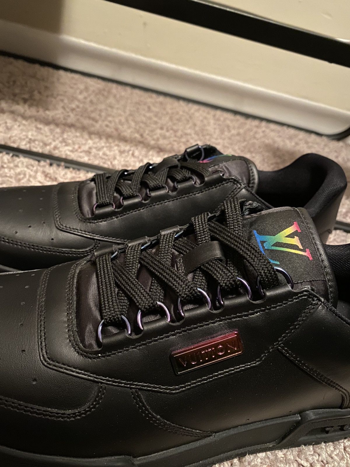 Louis Vuitton Louis Vuitton LV Trainer Sneaker Plain Rainbow Virgil Grail Size US 9 / EU 42 - 15 Thumbnail