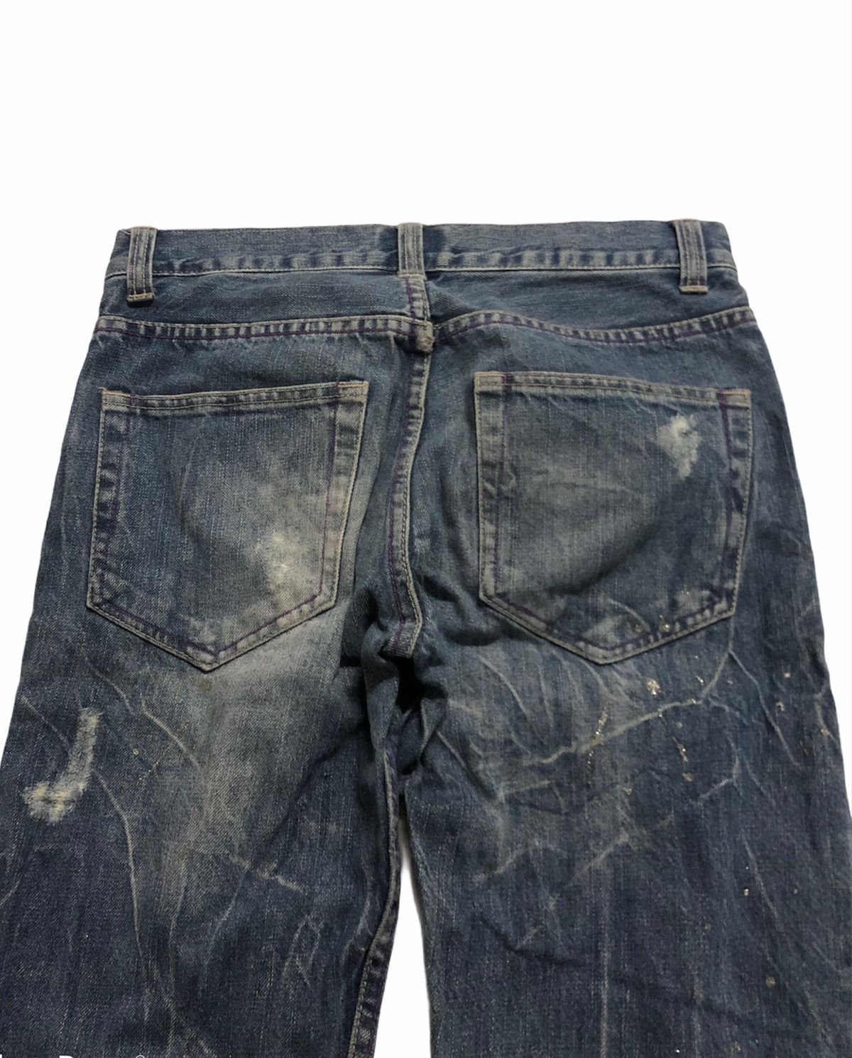 Japanese Brand 🔥Nylaus Nice Design Denim Jeans Size US 28 / EU 44 - 6 Thumbnail