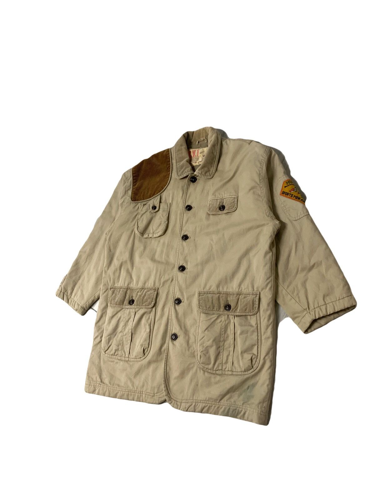 Japanese Brand × Vintage Cvt Convertible By Collect Call Staff Hunting Club Jacket Size US L / EU 52-54 / 3 - 4 Thumbnail
