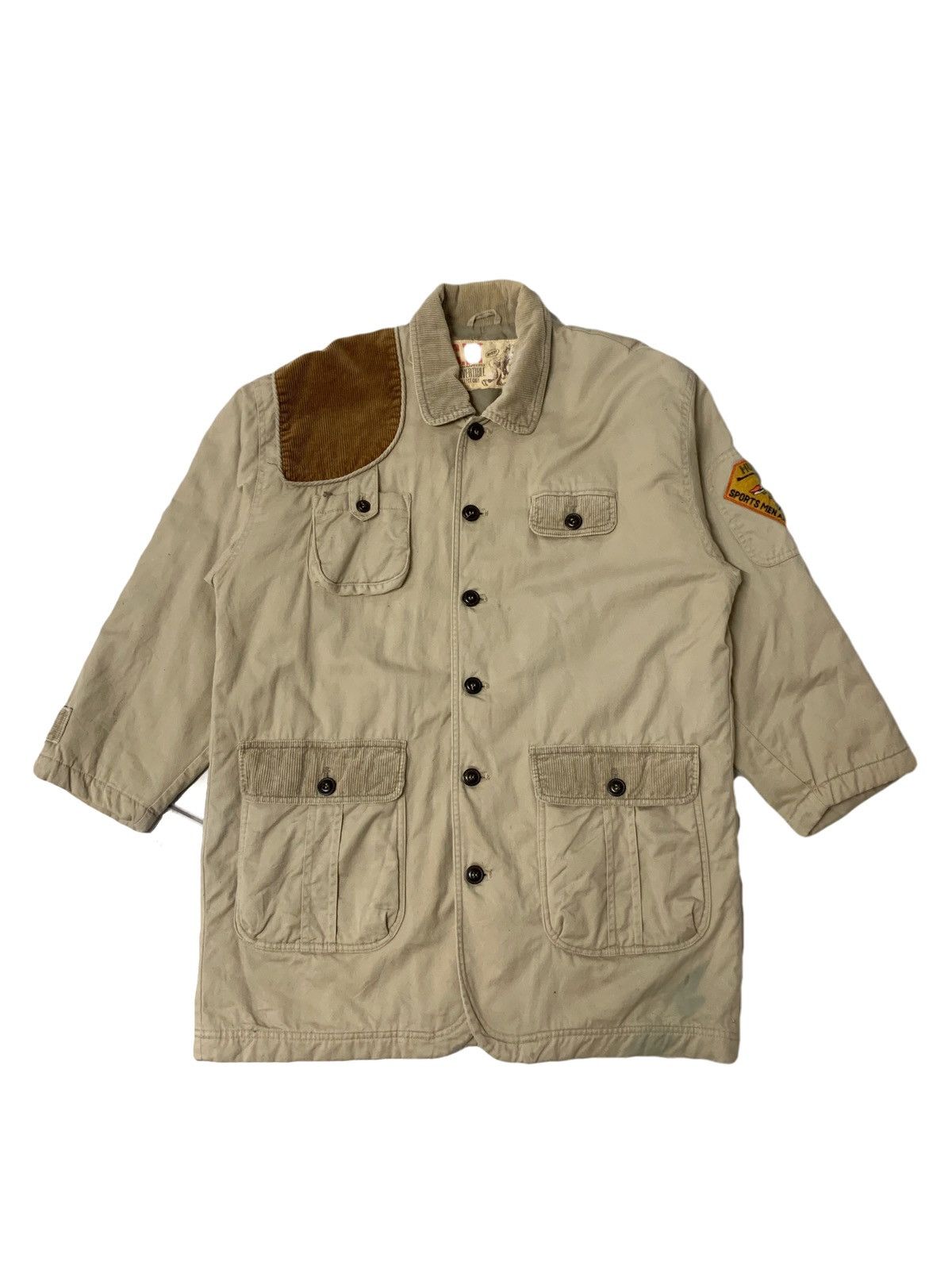 Japanese Brand × Vintage Cvt Convertible By Collect Call Staff Hunting Club Jacket Size US L / EU 52-54 / 3 - 1 Thumbnail