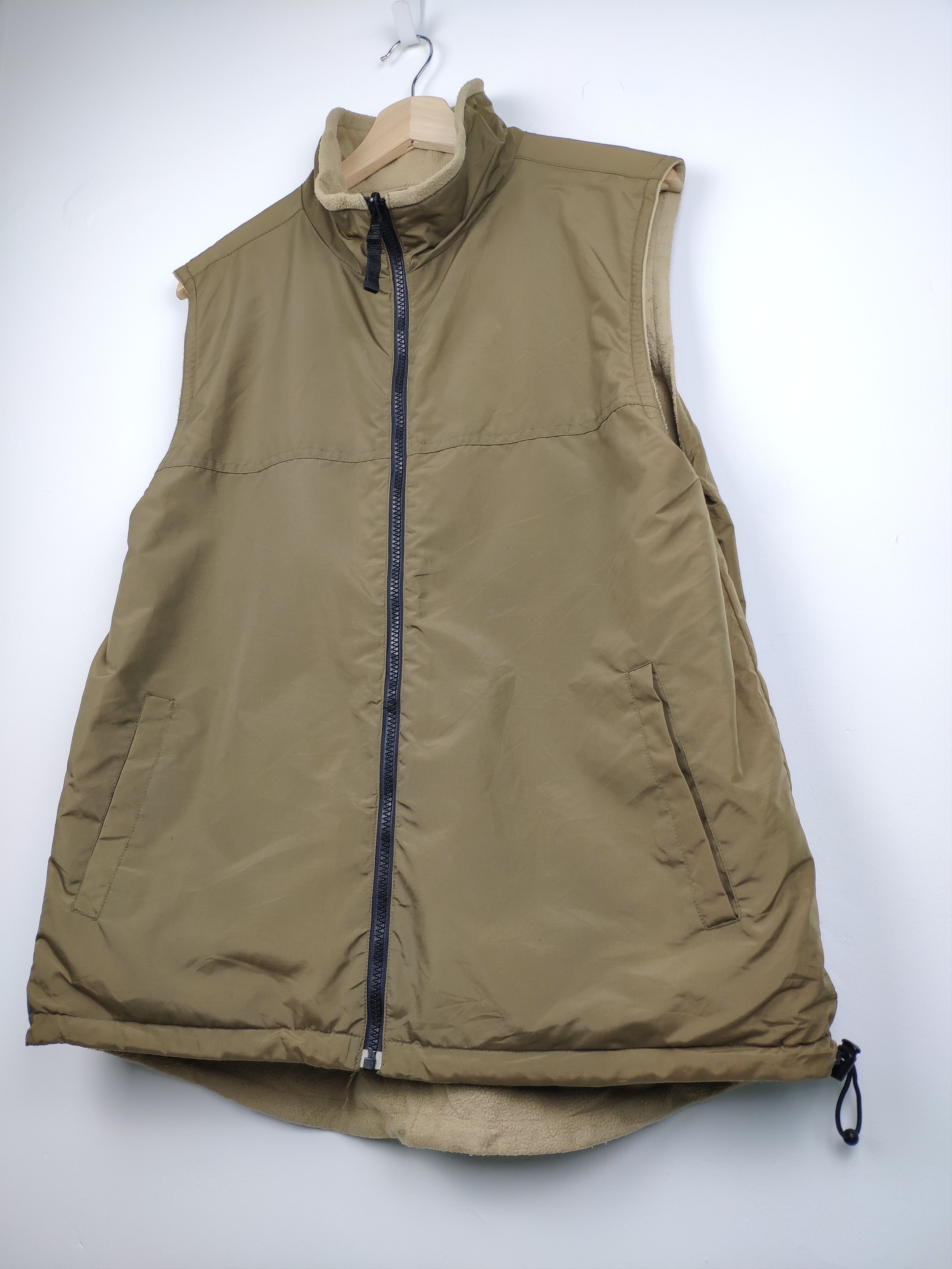Japanese Brand × Uniqlo Japanese Uniqlo Fleece Vest Reversible Size US XL / EU 56 / 4 - 8 Thumbnail