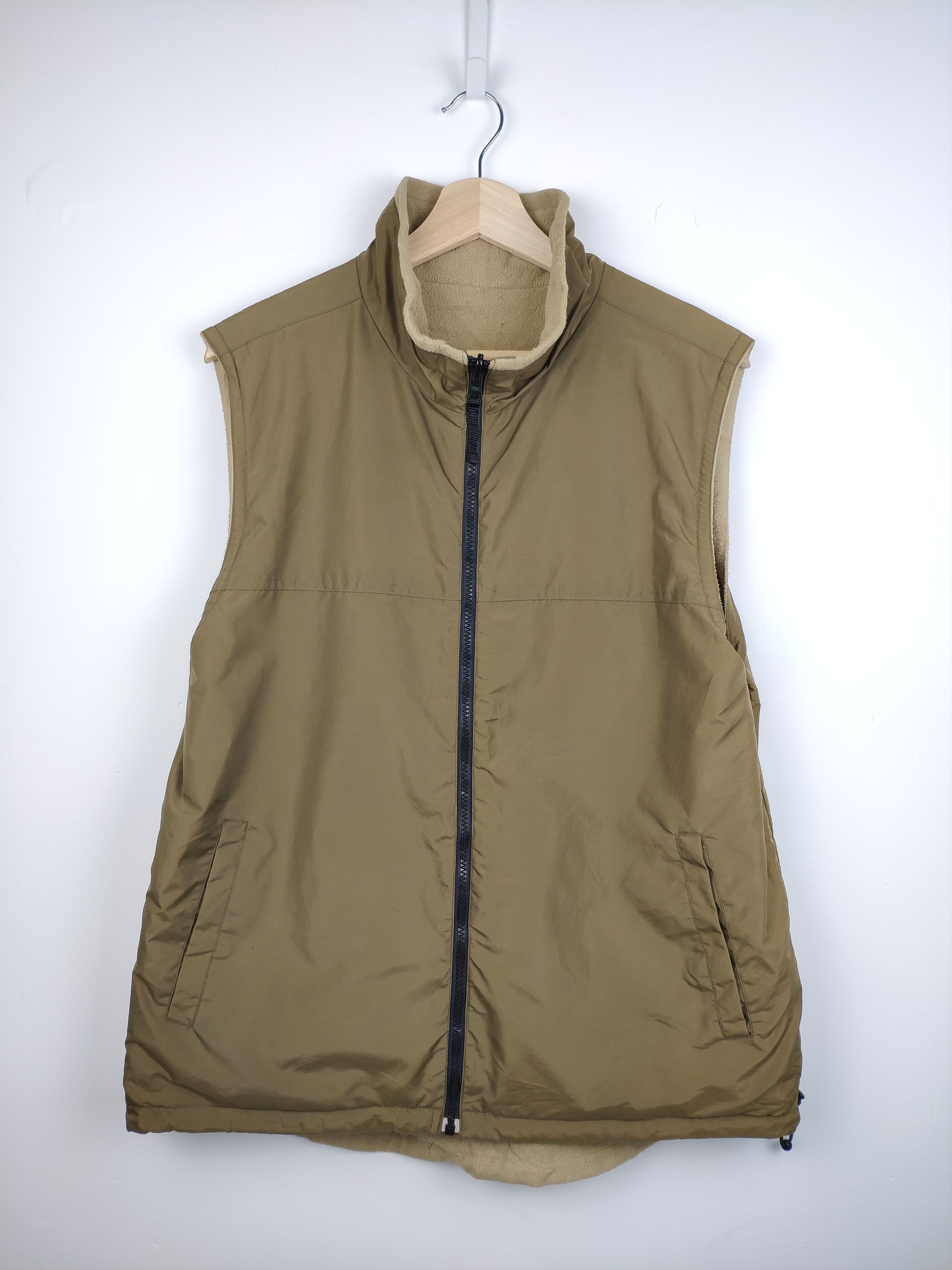 Japanese Brand × Uniqlo Japanese Uniqlo Fleece Vest Reversible Size US XL / EU 56 / 4 - 5 Thumbnail