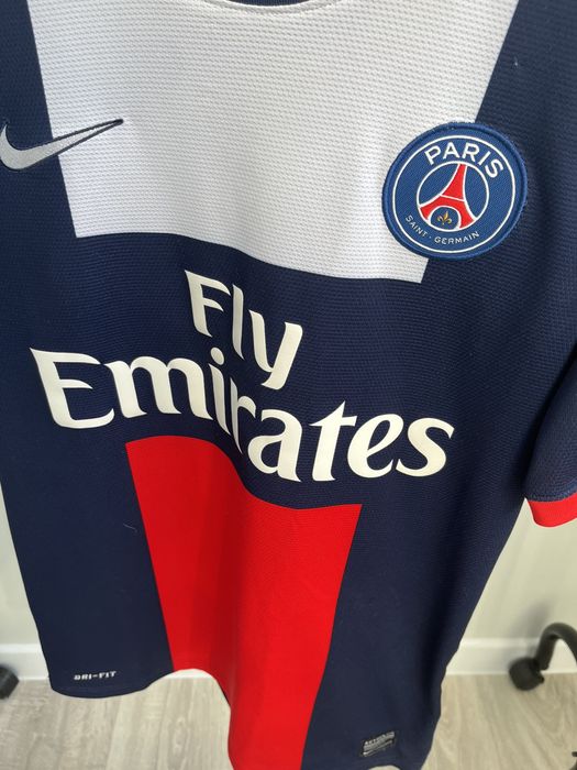 NIKE PARIS SAINT-GERMAIN 2013 2014 HOME PSG FOOTBALL JERSEY 544424