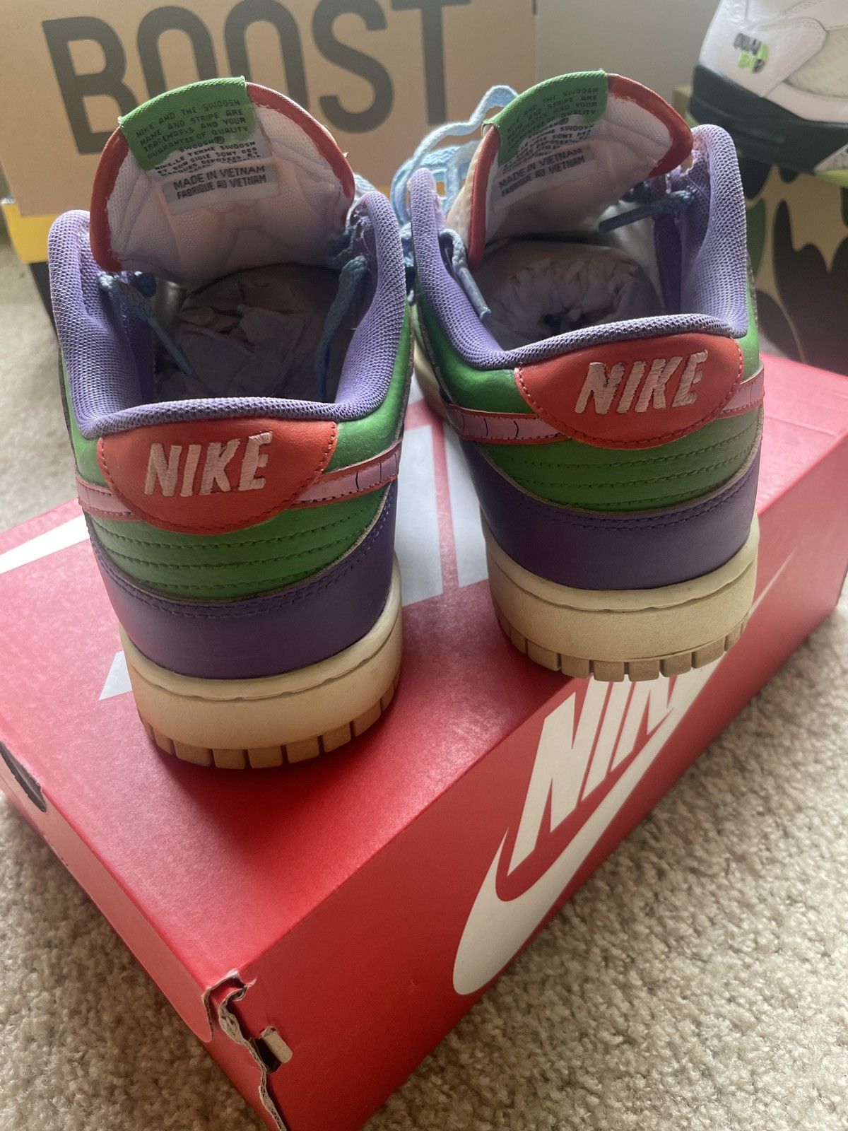 Japanese Brand × Nike Nike Dunk Low Dragonball Z DBZ Piccolo custom Size US 9 / EU 42 - 4 Thumbnail