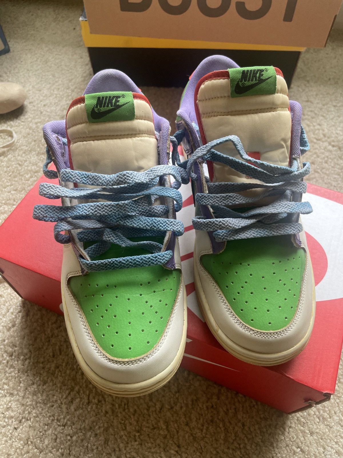 Japanese Brand × Nike Nike Dunk Low Dragonball Z DBZ Piccolo custom Size US 9 / EU 42 - 5 Thumbnail