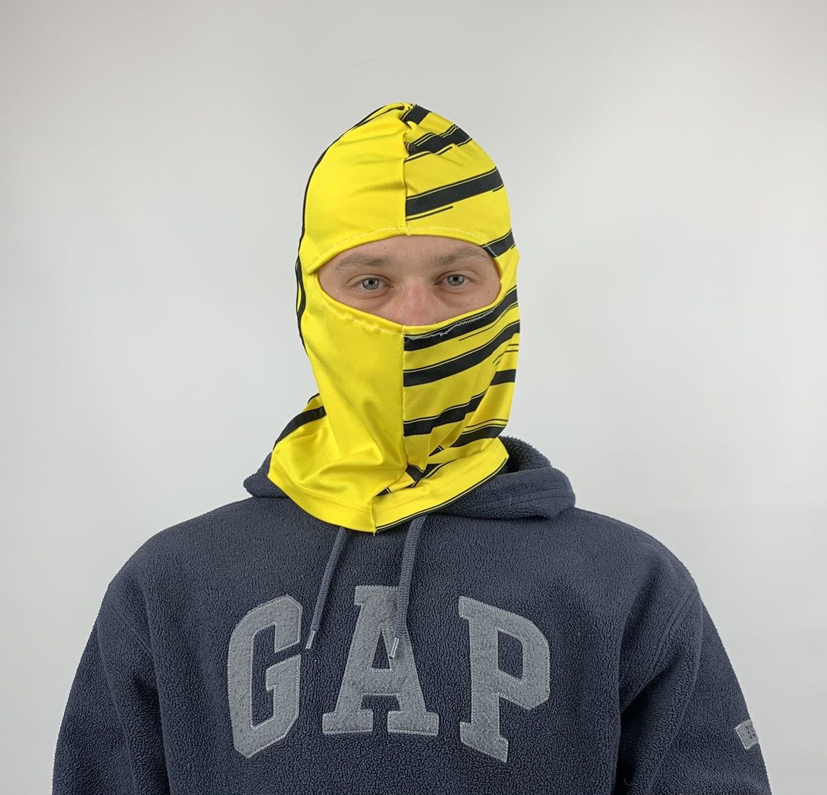 Vintage Custom Upcycling Balaclava Handmade Mask Tiger Style Size ONE SIZE - 1 Thumbnail
