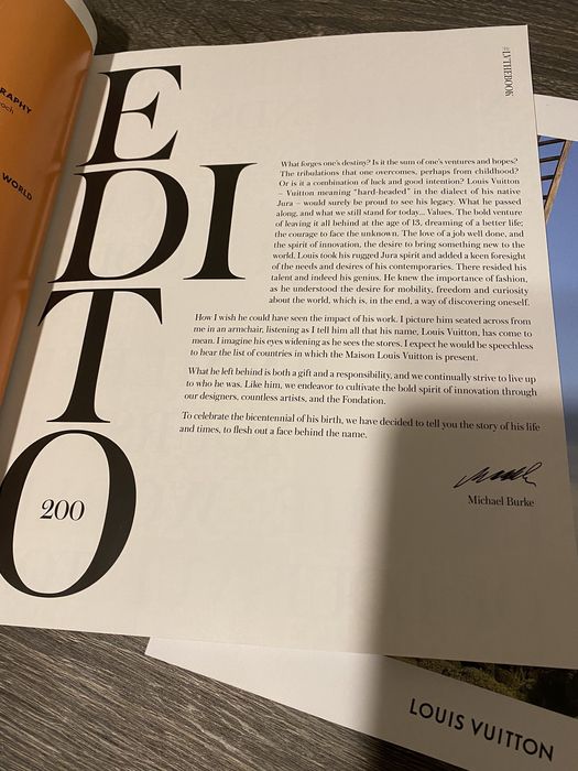 Louis Vuitton THE BOOK 200 Book/Magazine (English Version)