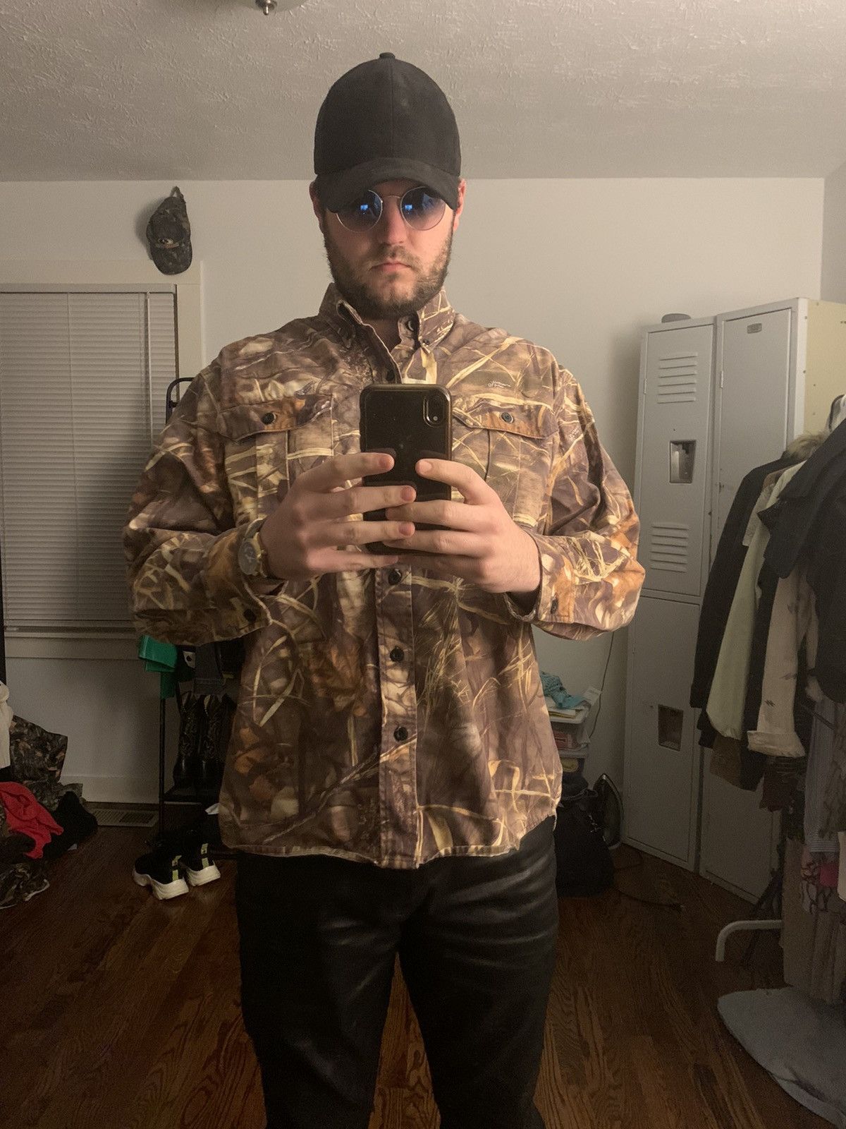 Vintage True Vintage Walls Realtree Advantage Max-4 HD Camo Shirt Size US L / EU 52-54 / 3 - 7 Thumbnail