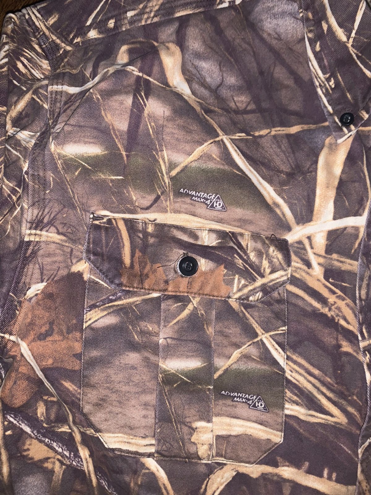 Vintage True Vintage Walls Realtree Advantage Max-4 HD Camo Shirt Size US L / EU 52-54 / 3 - 5 Thumbnail