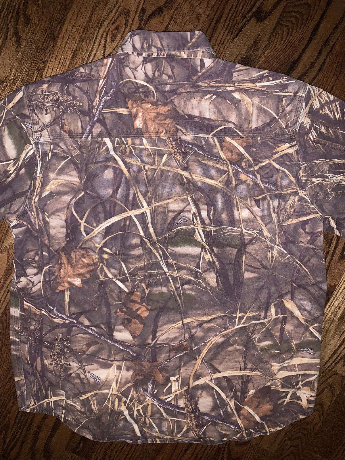 Vintage True Vintage Walls Realtree Advantage Max-4 HD Camo Shirt Size US L / EU 52-54 / 3 - 4 Thumbnail