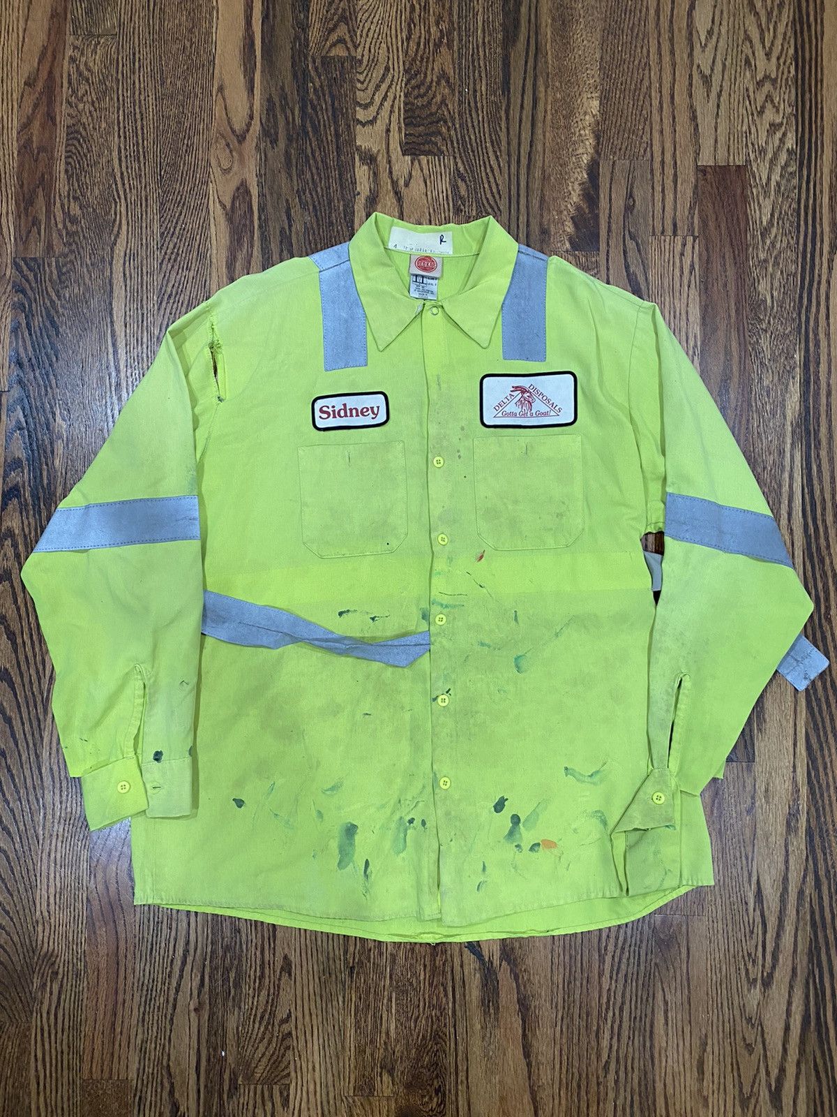 Other Distressed Vintage Workwear Shirt Size US L / EU 52-54 / 3 - 3 Thumbnail