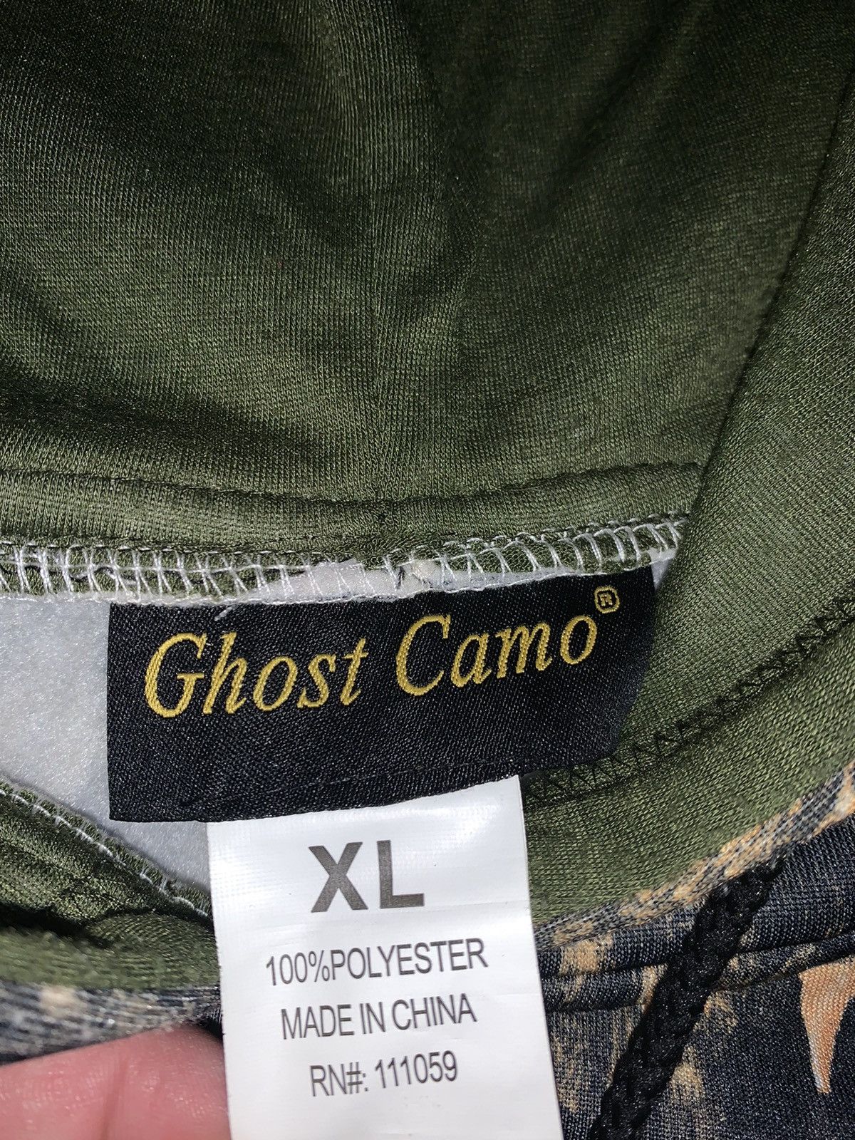 Vintage Rare Vintage Prairie Ghost Camo Hoodie Size US XL / EU 56 / 4 - 8 Thumbnail