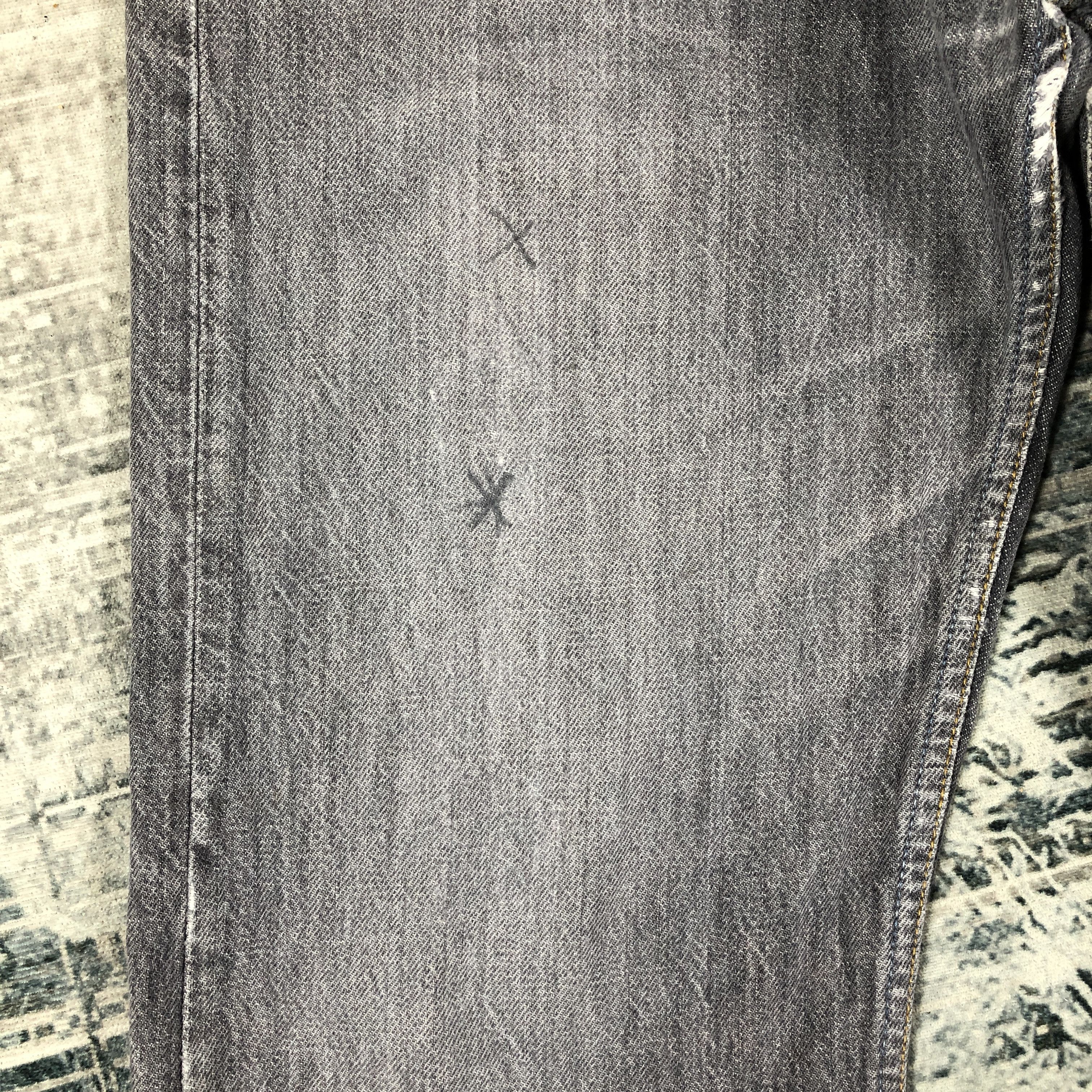 Levi's × Vintage Vintage Levis 501 Jeans Faded Black Denim Size US 33 - 7 Thumbnail