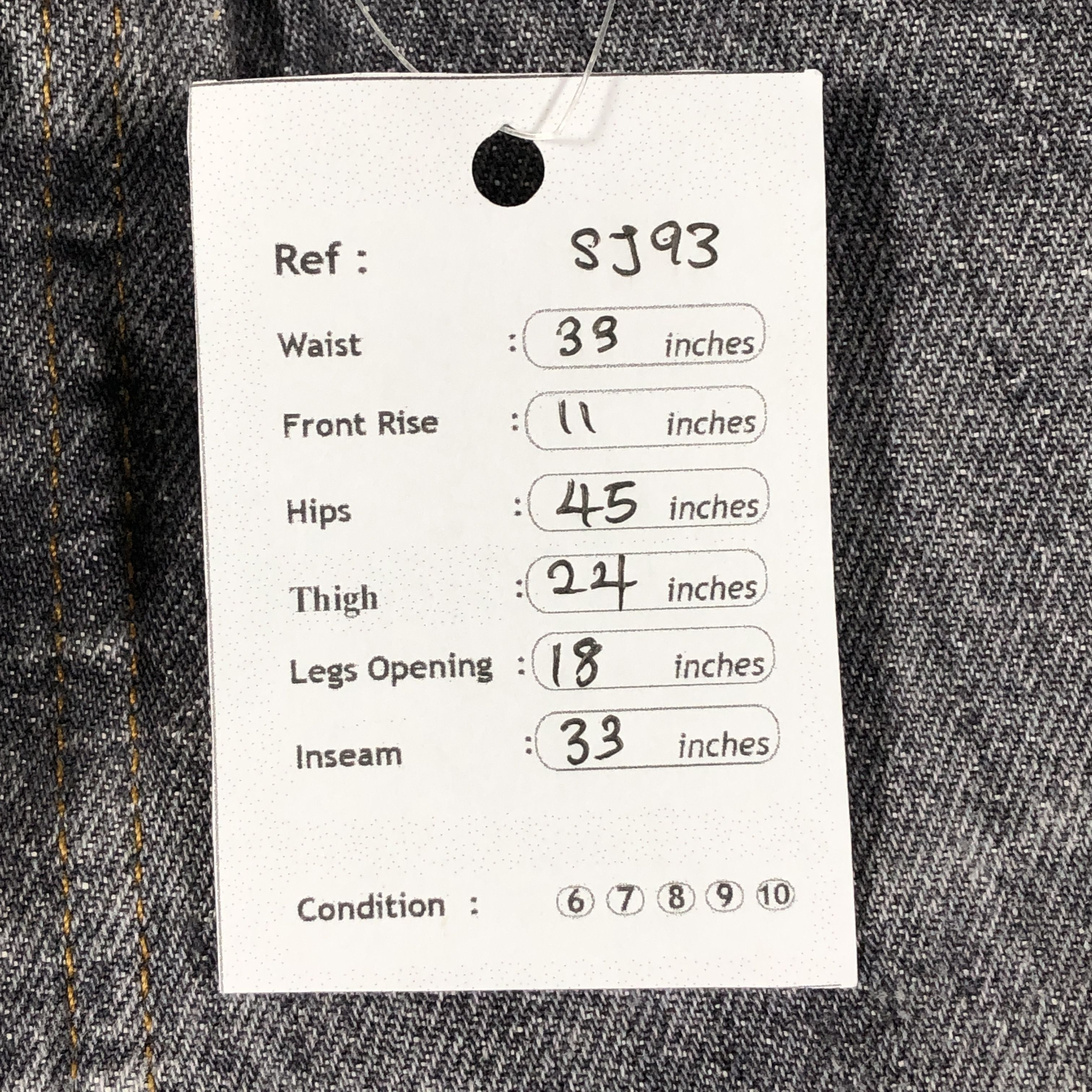 Levi's × Vintage Vintage Levis 501 Jeans Faded Black Denim Size US 33 - 19 Thumbnail