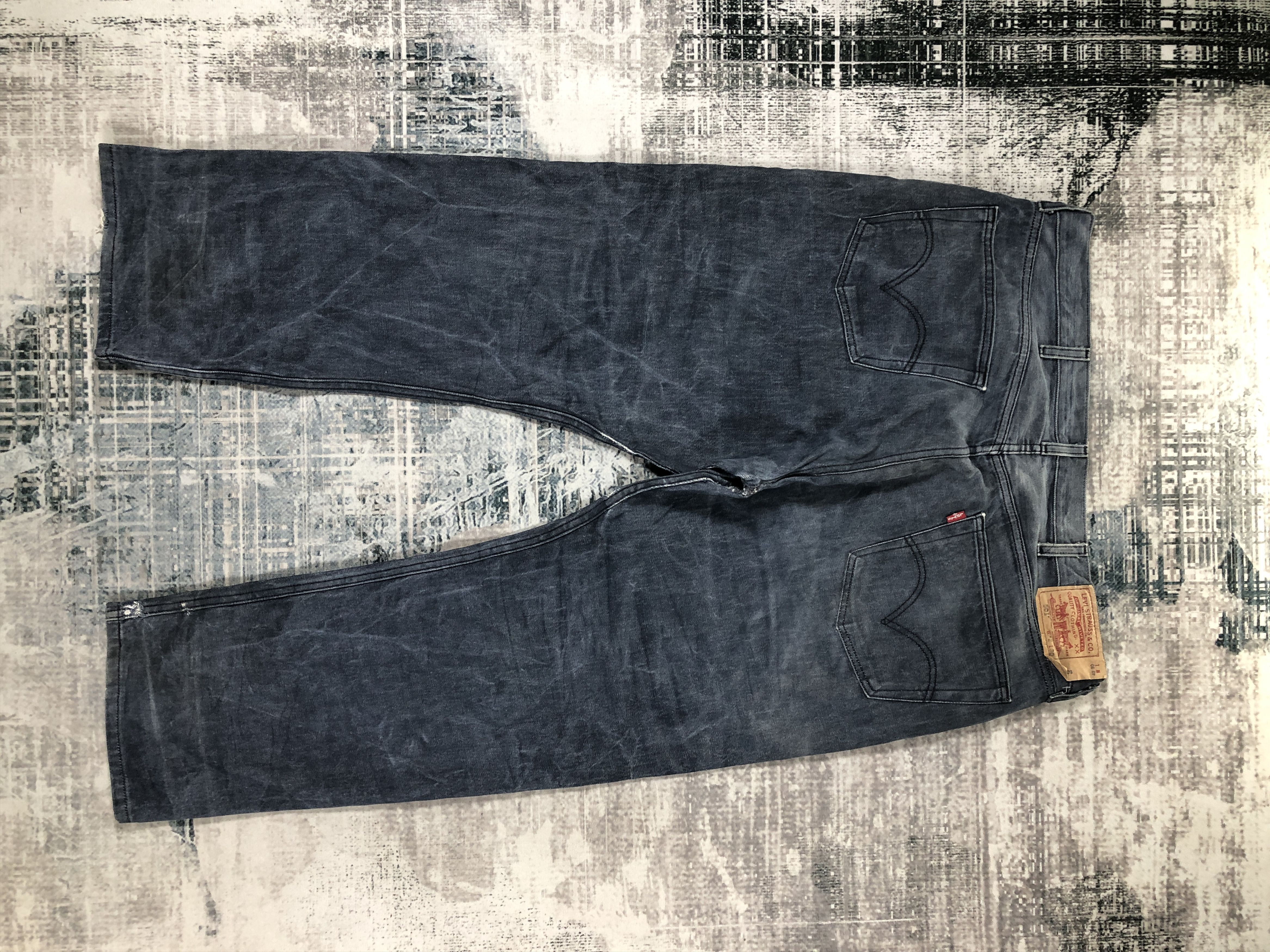 Levi's × Vintage Vintage Levis 501 Jeans Faded Blue Denim Size US 41 - 2 Thumbnail