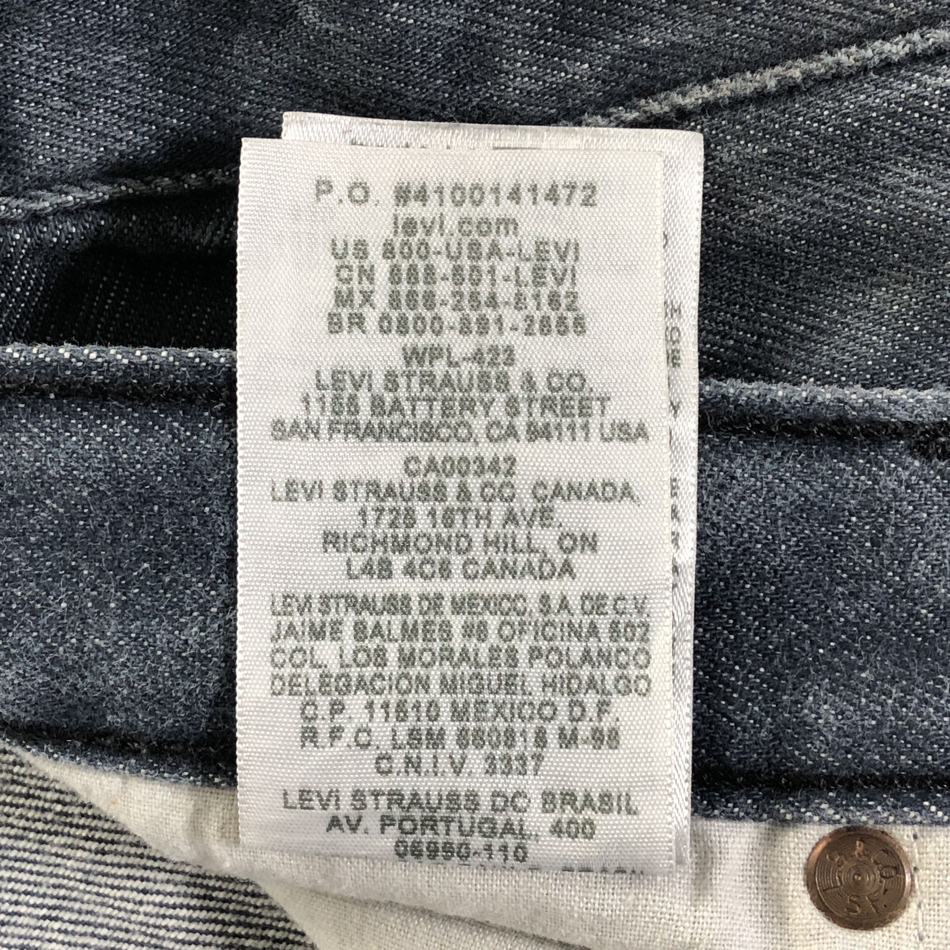 Levi's × Vintage Vintage Levis 501 Jeans Faded Blue Denim Size US 41 - 15 Thumbnail