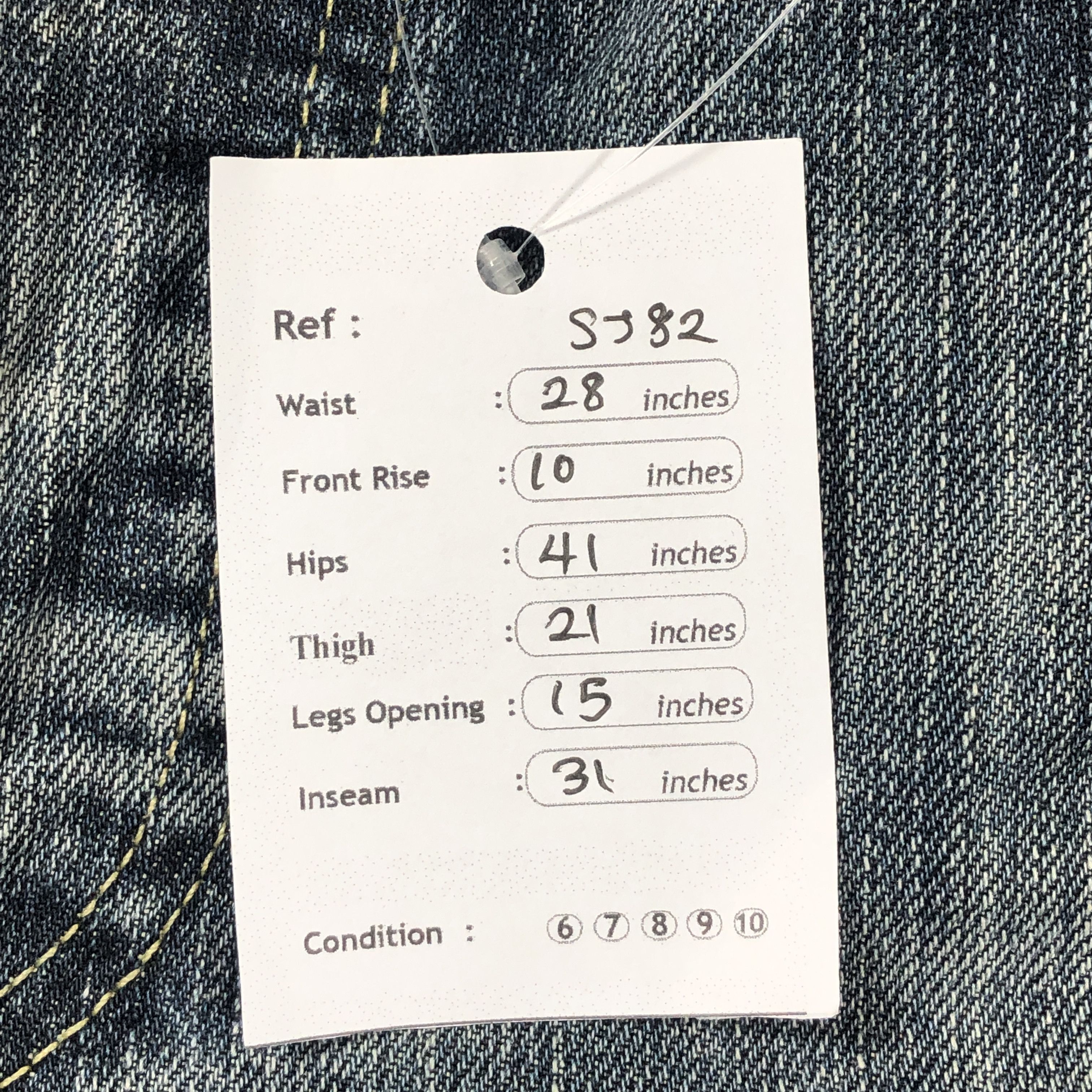 Levi's × Vintage Vintage Levis 501 Jeans Medium Wash Denim Size US 28 / EU 44 - 17 Thumbnail