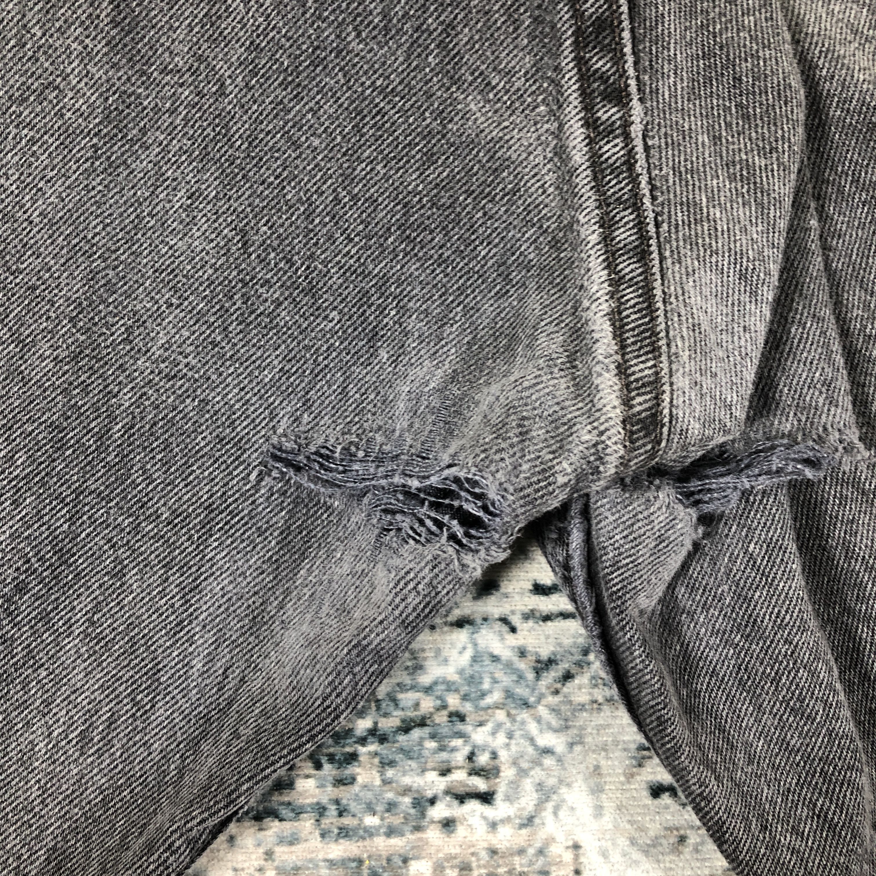 Levi's × Vintage Vintage Levis 501 Jeans Faded Black Denim Size US 34 / EU 50 - 10 Thumbnail