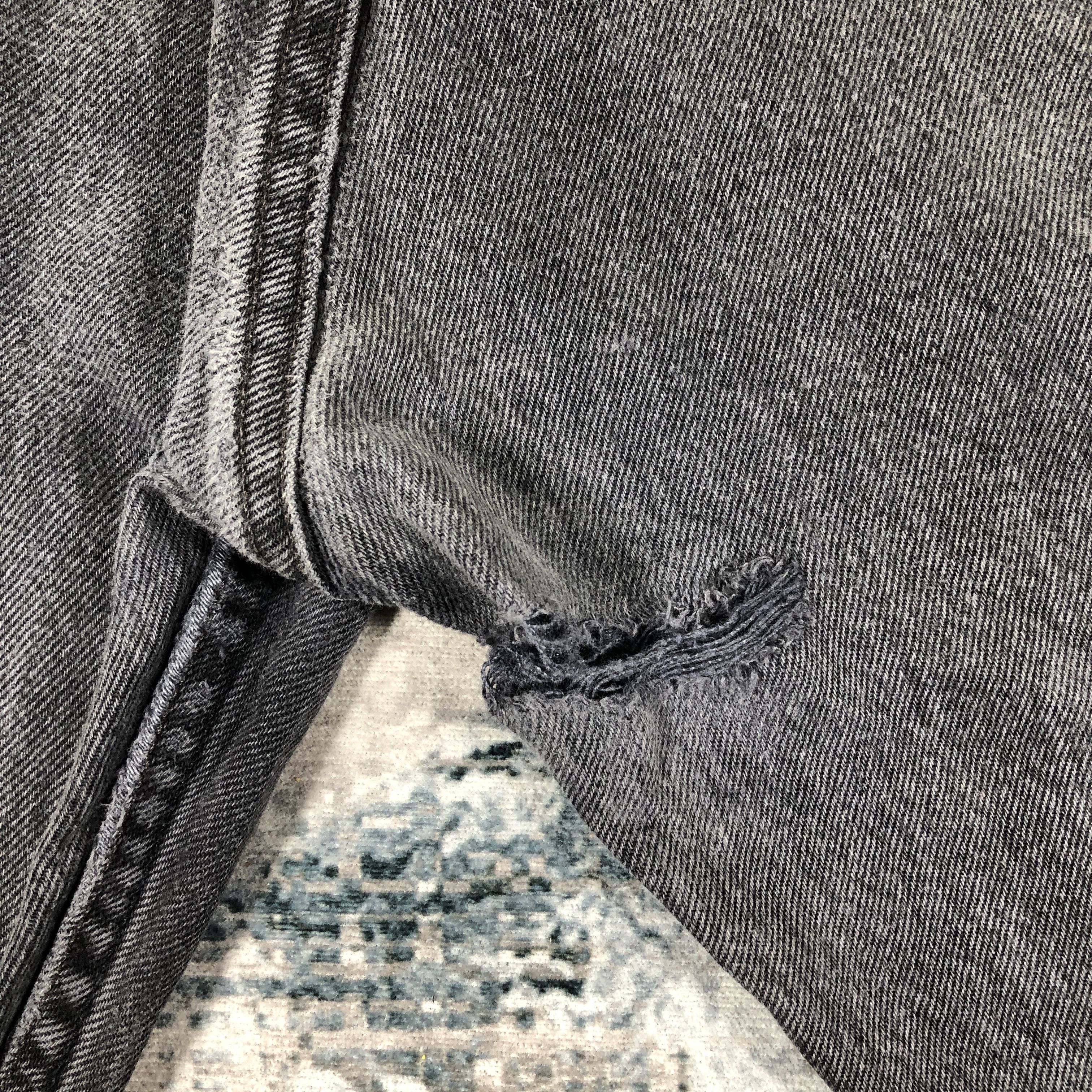 Levi's × Vintage Vintage Levis 501 Jeans Faded Black Denim Size US 34 / EU 50 - 9 Thumbnail
