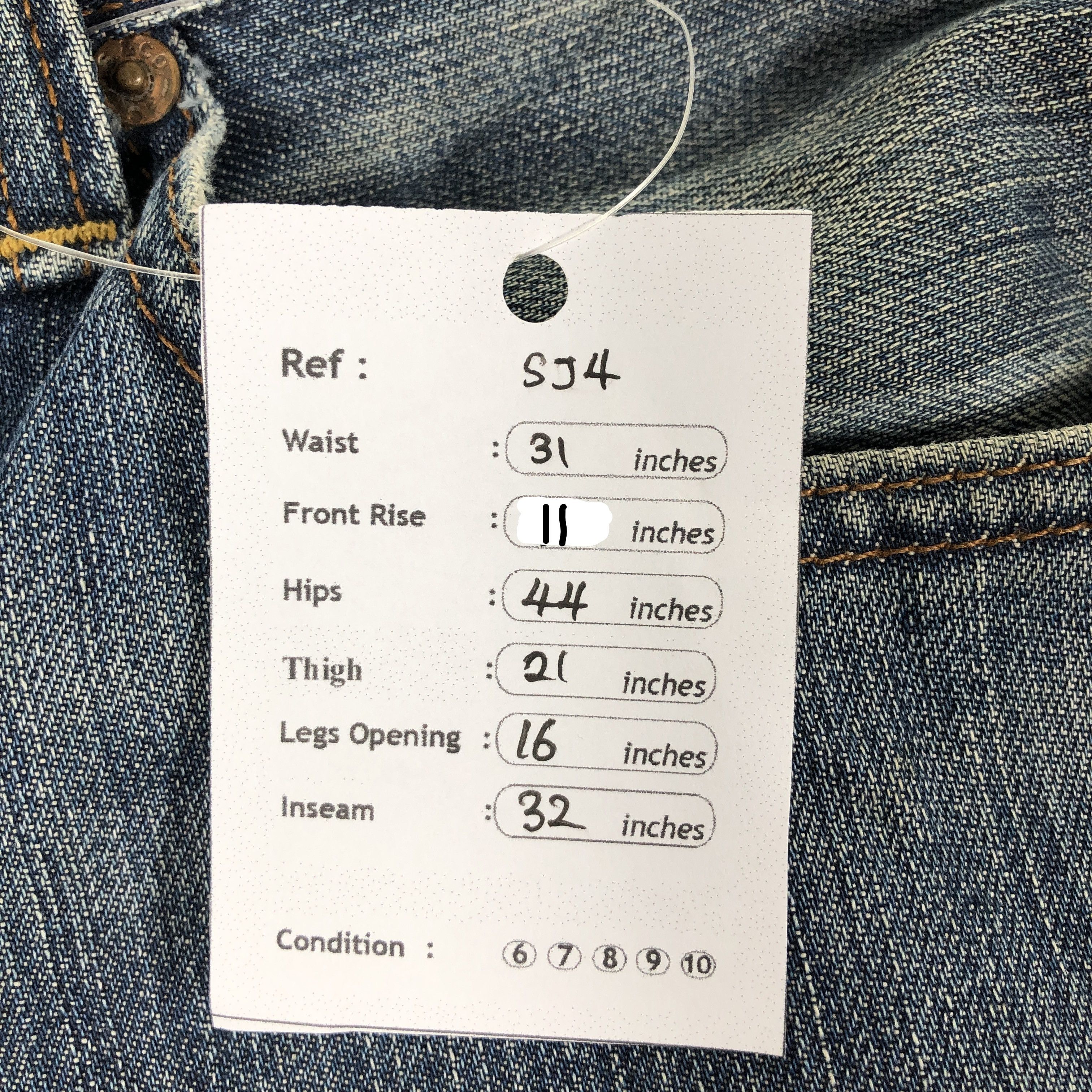 Levi's Levi's Jeans 501 Medium Wash Size US 31 - 13 Thumbnail