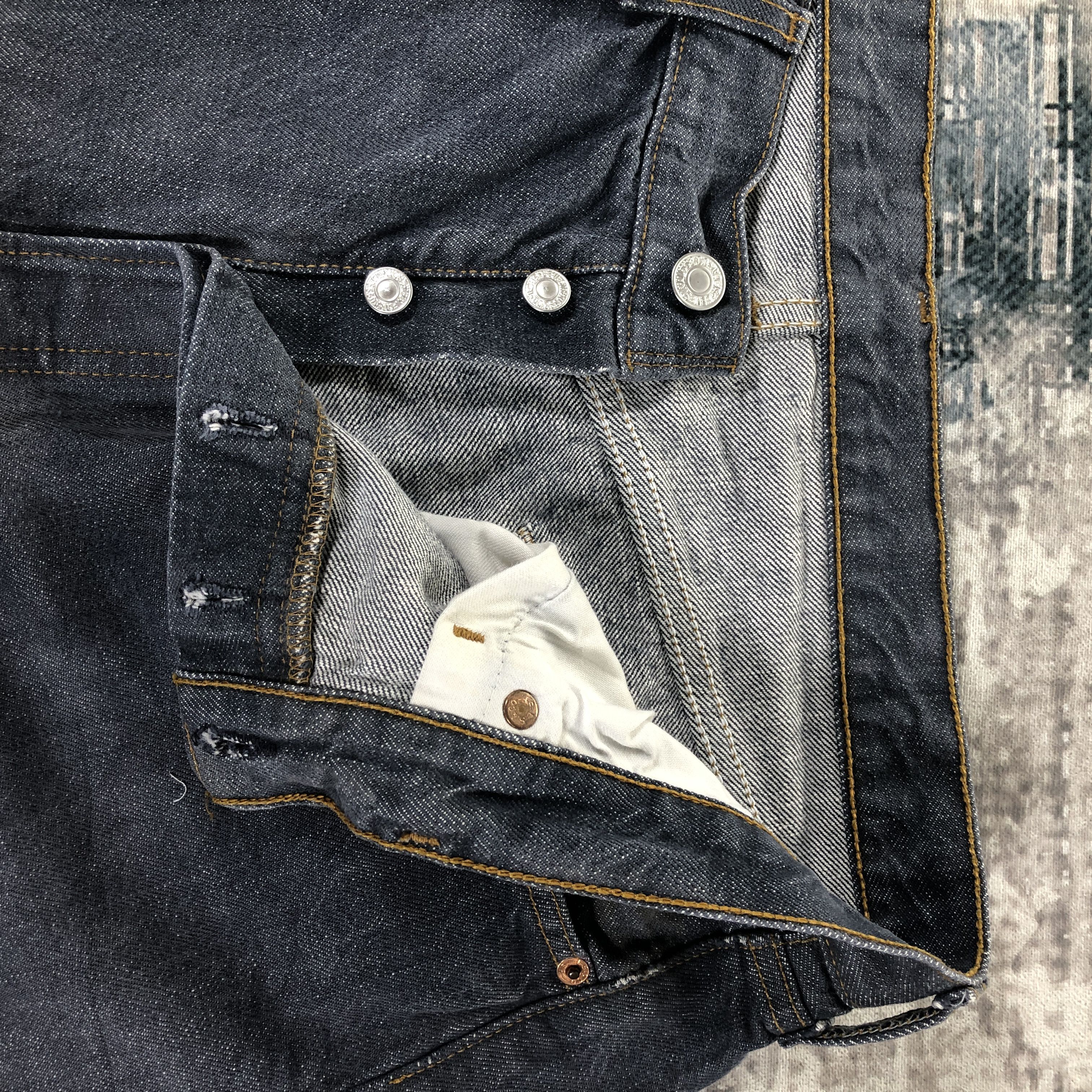 Levi's × Vintage Vintage Levis 501 Jeans Faded Denim Size US 32 / EU 48 - 5 Thumbnail