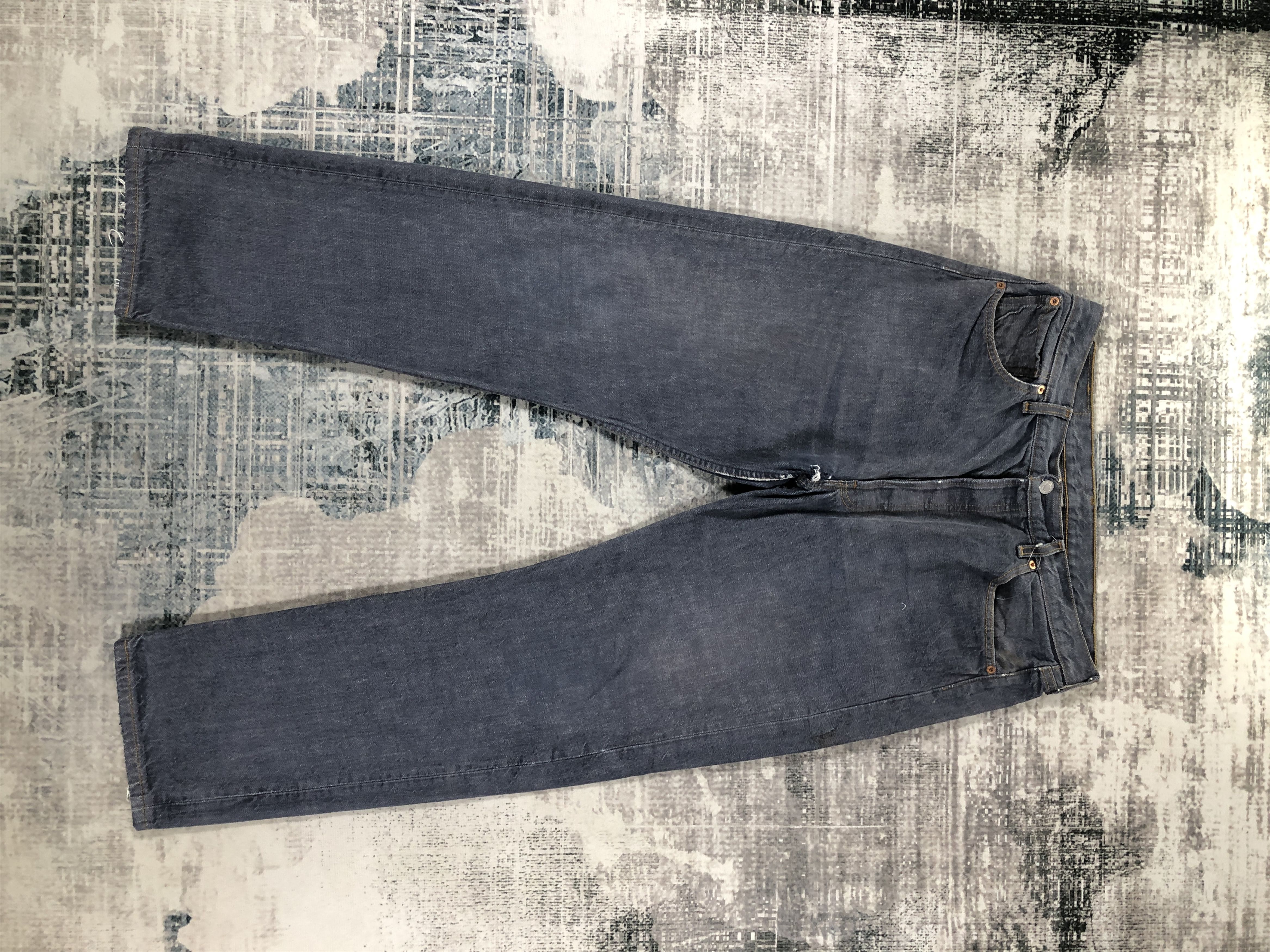 Levi's × Vintage Vintage Levis 501 Jeans Faded Denim Size US 32 / EU 48 - 1 Thumbnail