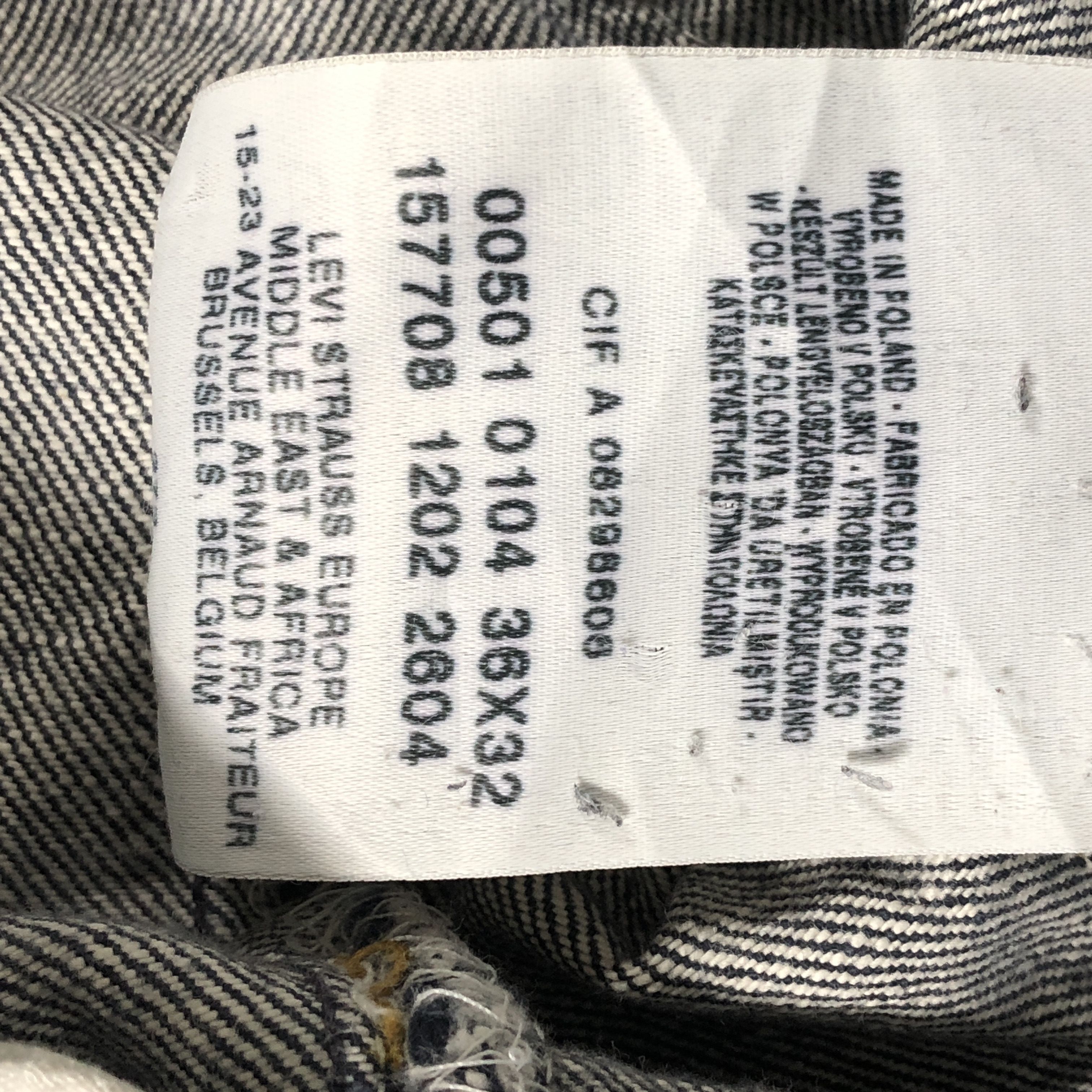 Levi's × Vintage Vintage Levis 501 Jeans Faded Denim Size US 32 / EU 48 - 14 Thumbnail