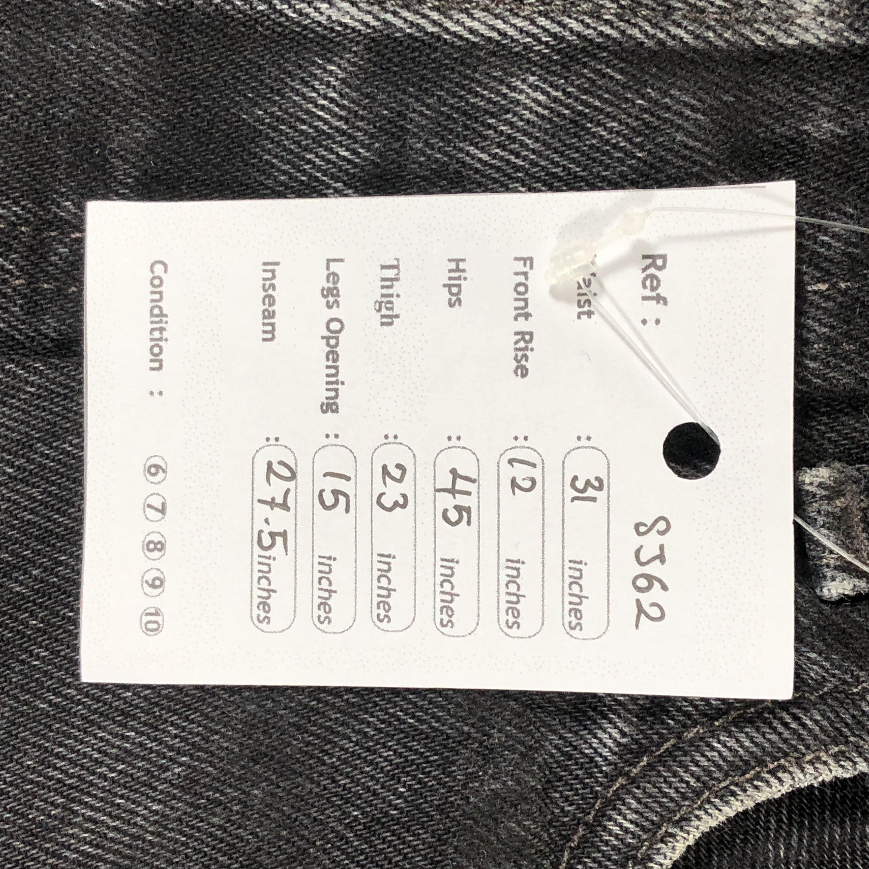 Levi's × Vintage Vintage Levis 501 Jeans Black Denim Pants Size 31" - 13 Thumbnail