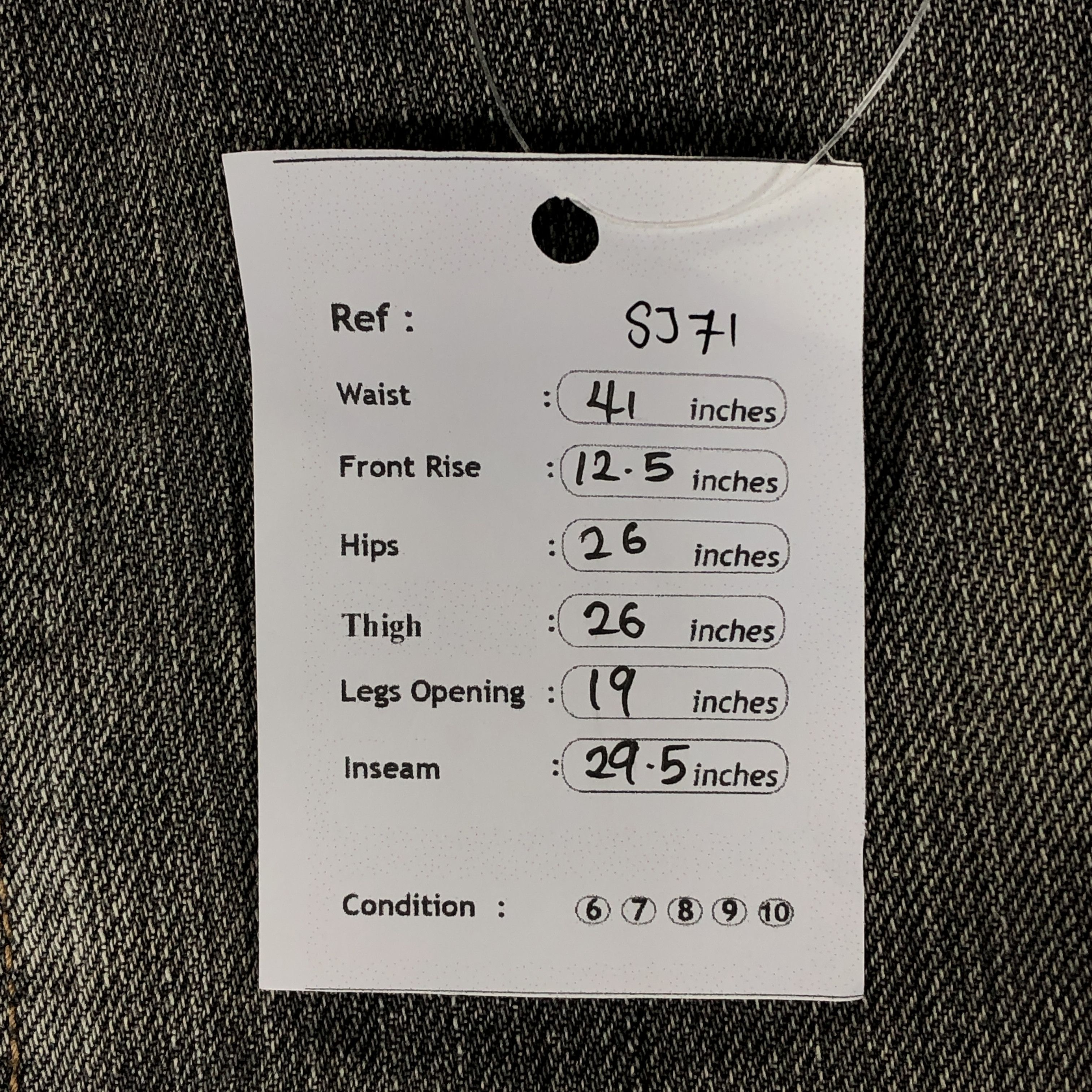 Levi's × Vintage Vintage Levis 501 Jeans Faded Black Denim Size US 41 - 14 Thumbnail