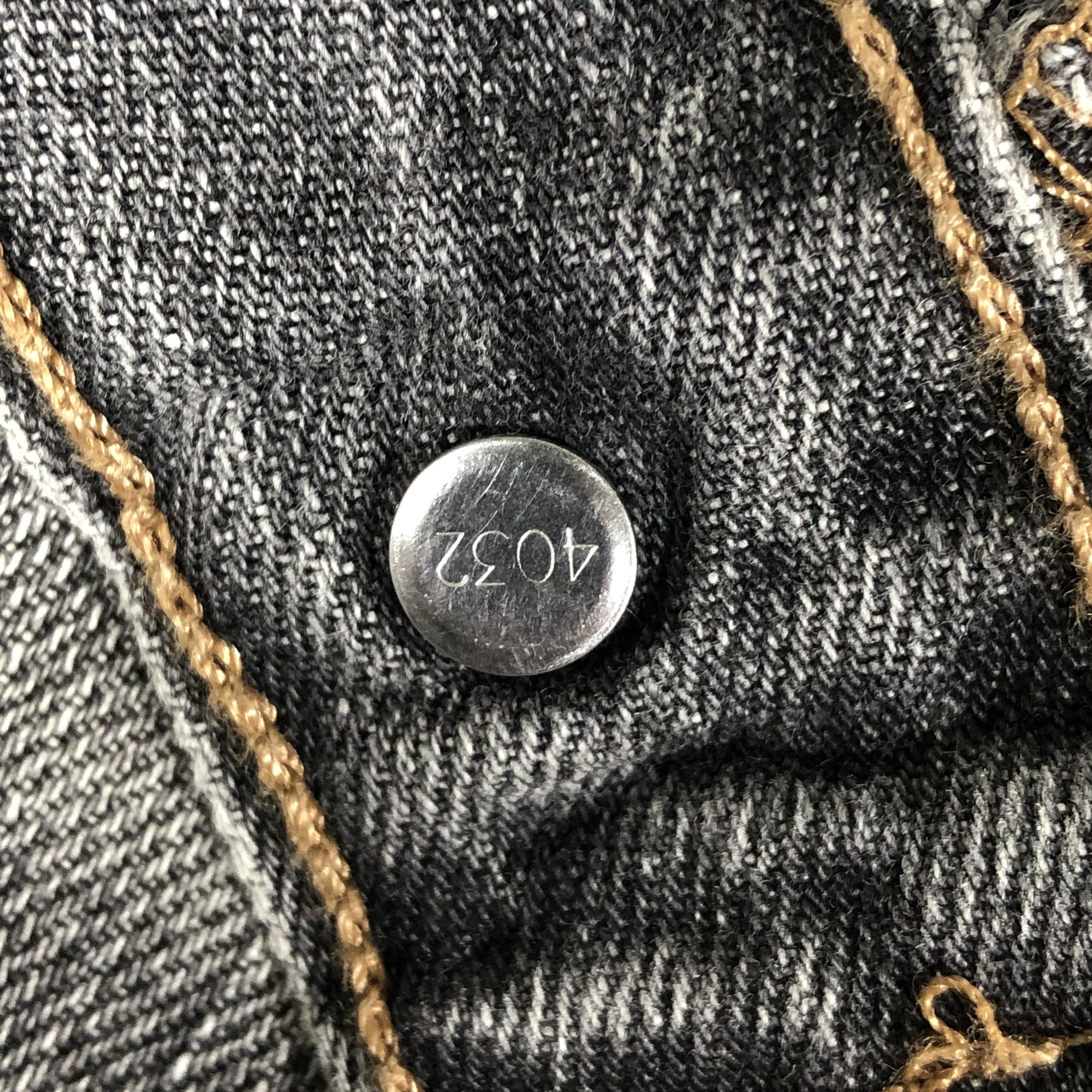 Levi's × Vintage Vintage Levis 501 Jeans Faded Black Denim Size US 41 - 10 Thumbnail