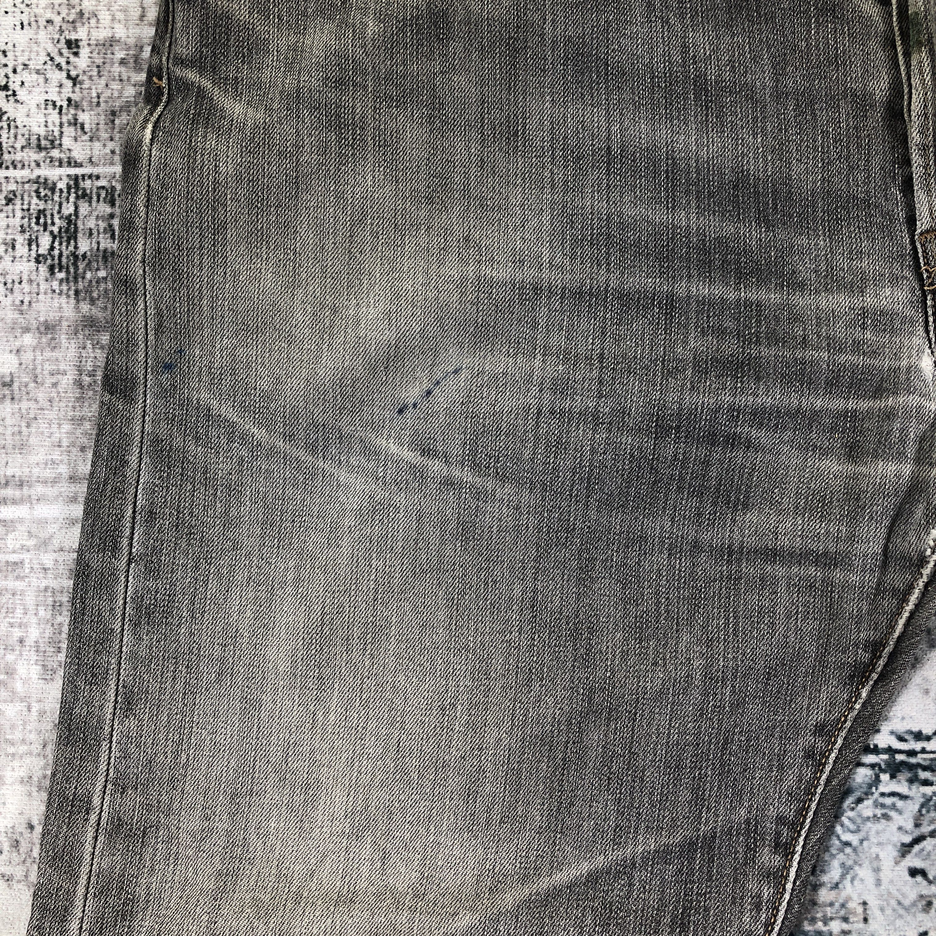 Levi's × Vintage Vintage Levis 501 Jeans Faded Black Denim Size US 41 - 7 Thumbnail
