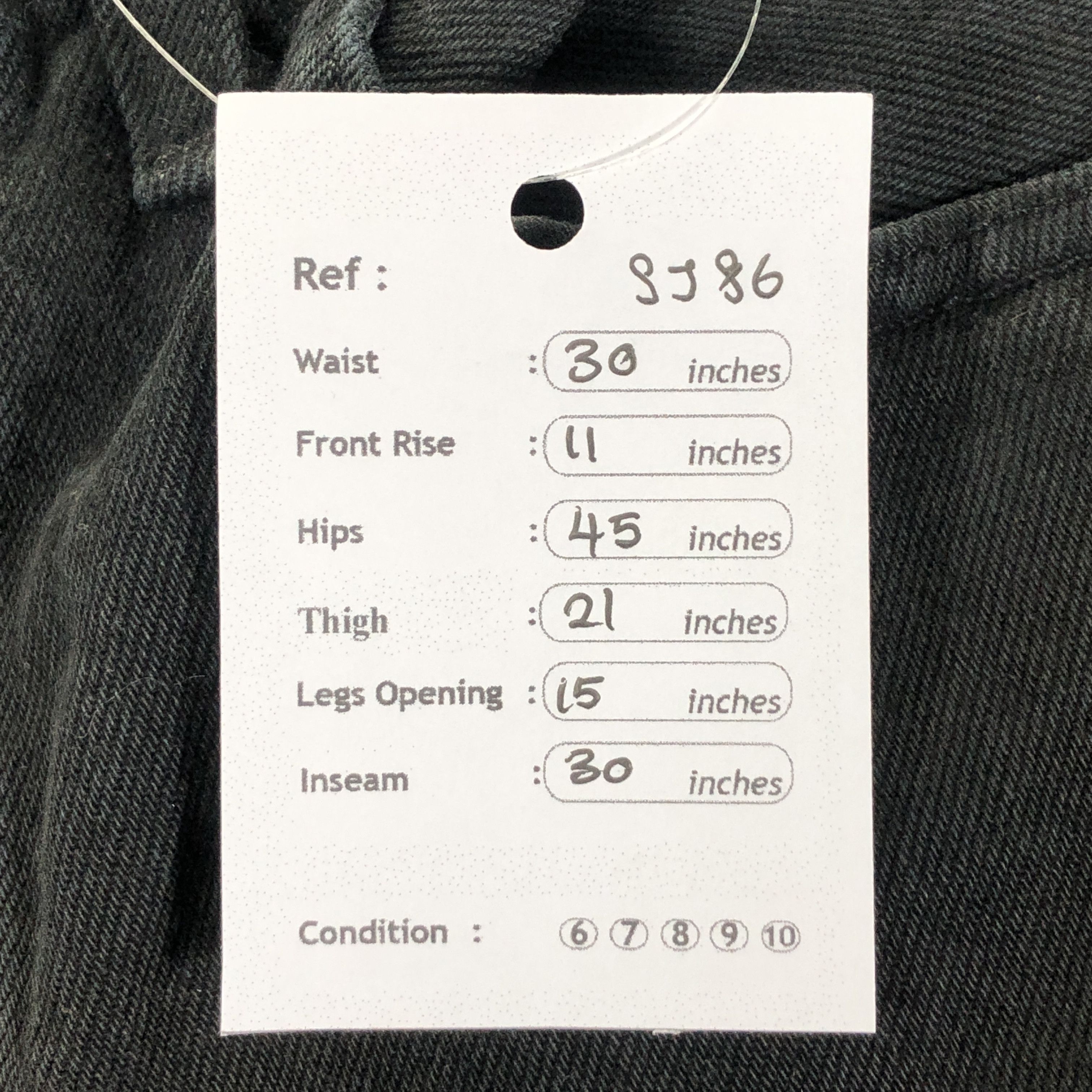 Levi's × Vintage Vintage Levis 501 Jeans Black Denim Size US 30 / EU 46 - 12 Thumbnail