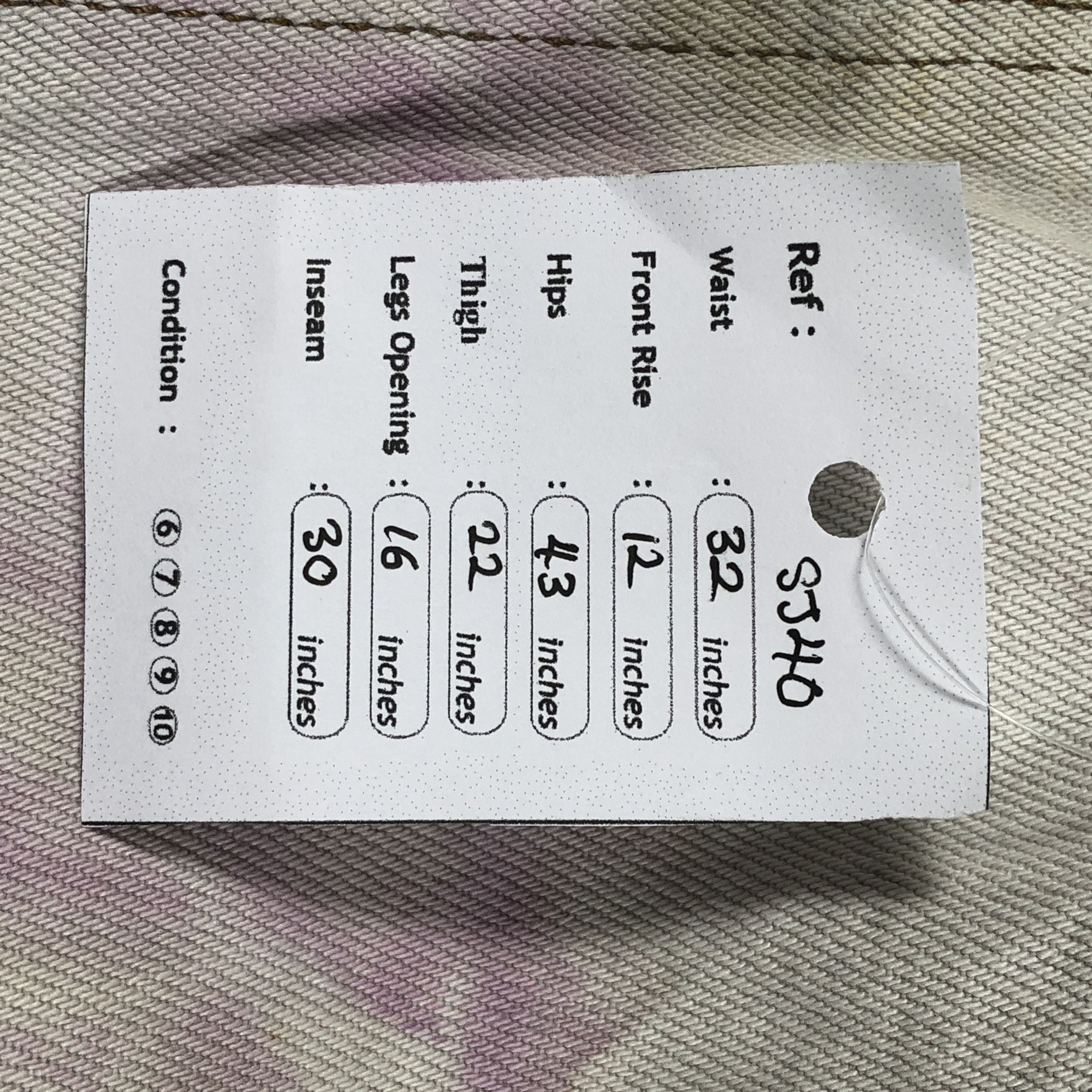 Levi's × Vintage Vintage Levis 501 White Dirty Wash Size US 32 / EU 48 - 16 Thumbnail
