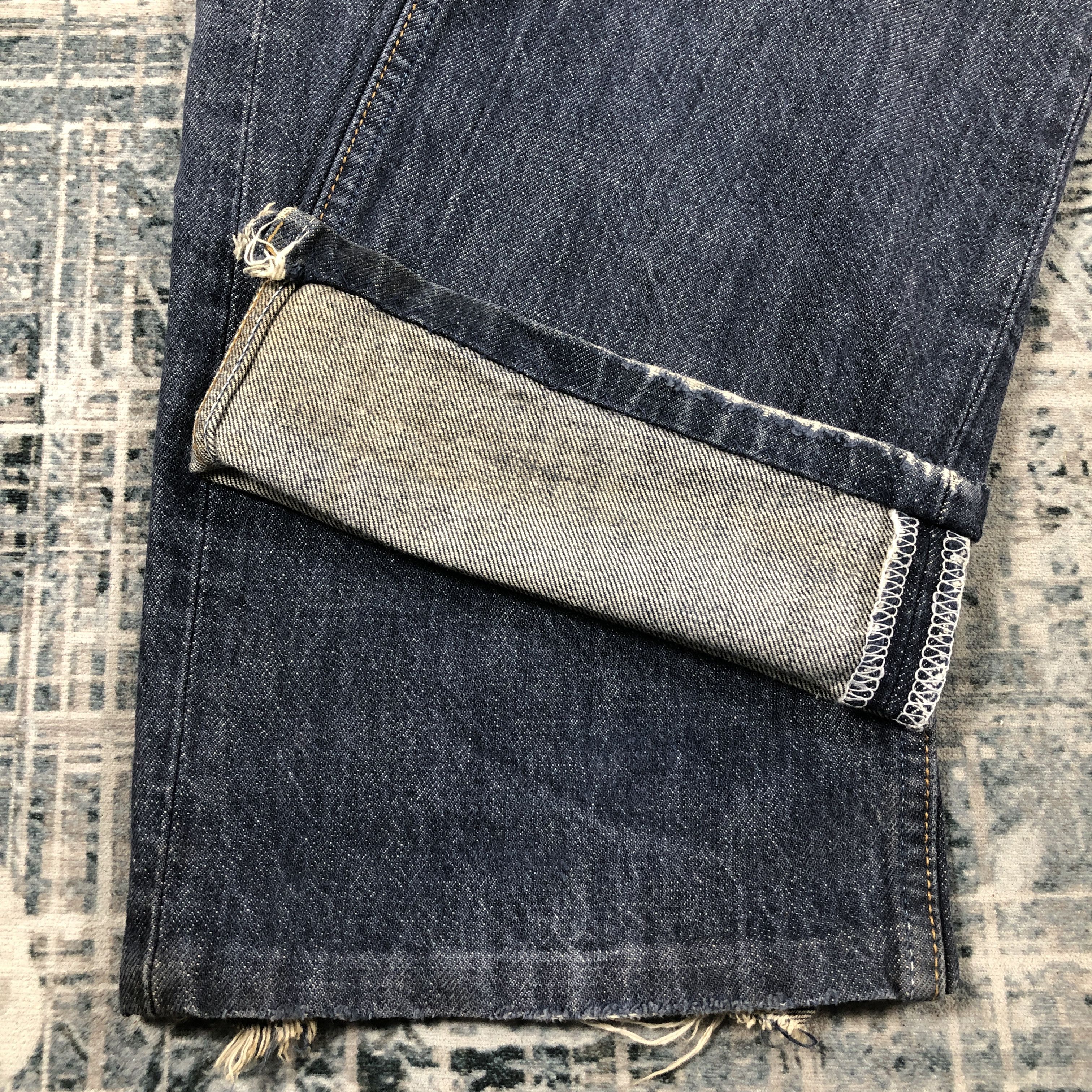 Levi's × Vintage Vintage Levis 501 Jeans Rusty Wash Denim Size US 34 / EU 50 - 12 Thumbnail