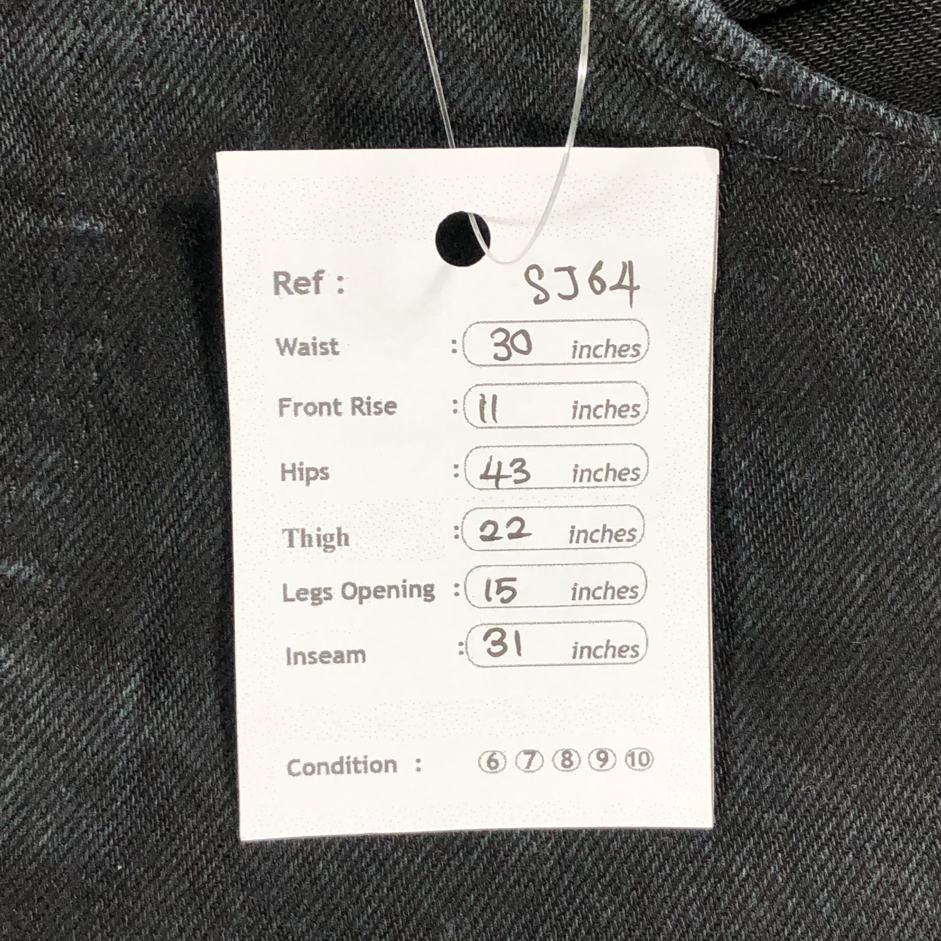 Levi's × Vintage Vintage Levis 501 Jeans Black Denim Pants Size US 30 / EU 46 - 13 Thumbnail