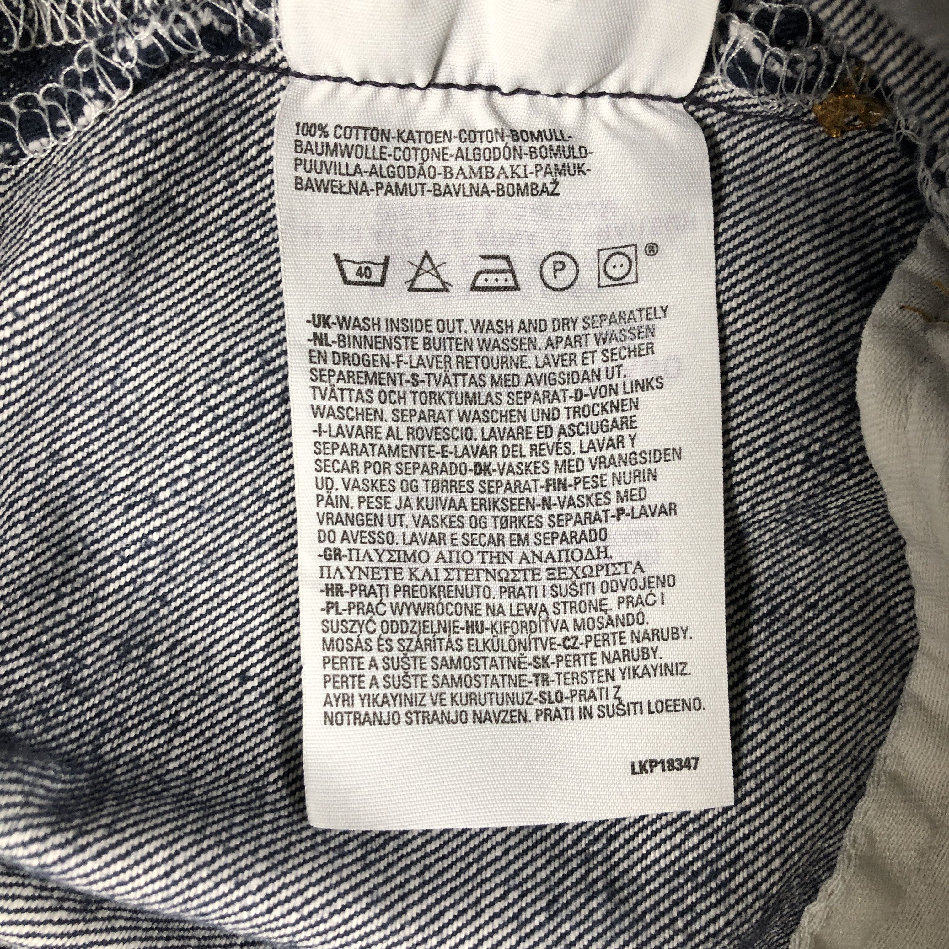 Levi's × Vintage Vintage Levis 501 Jeans Faded Black Size US 34 / EU 50 - 10 Thumbnail